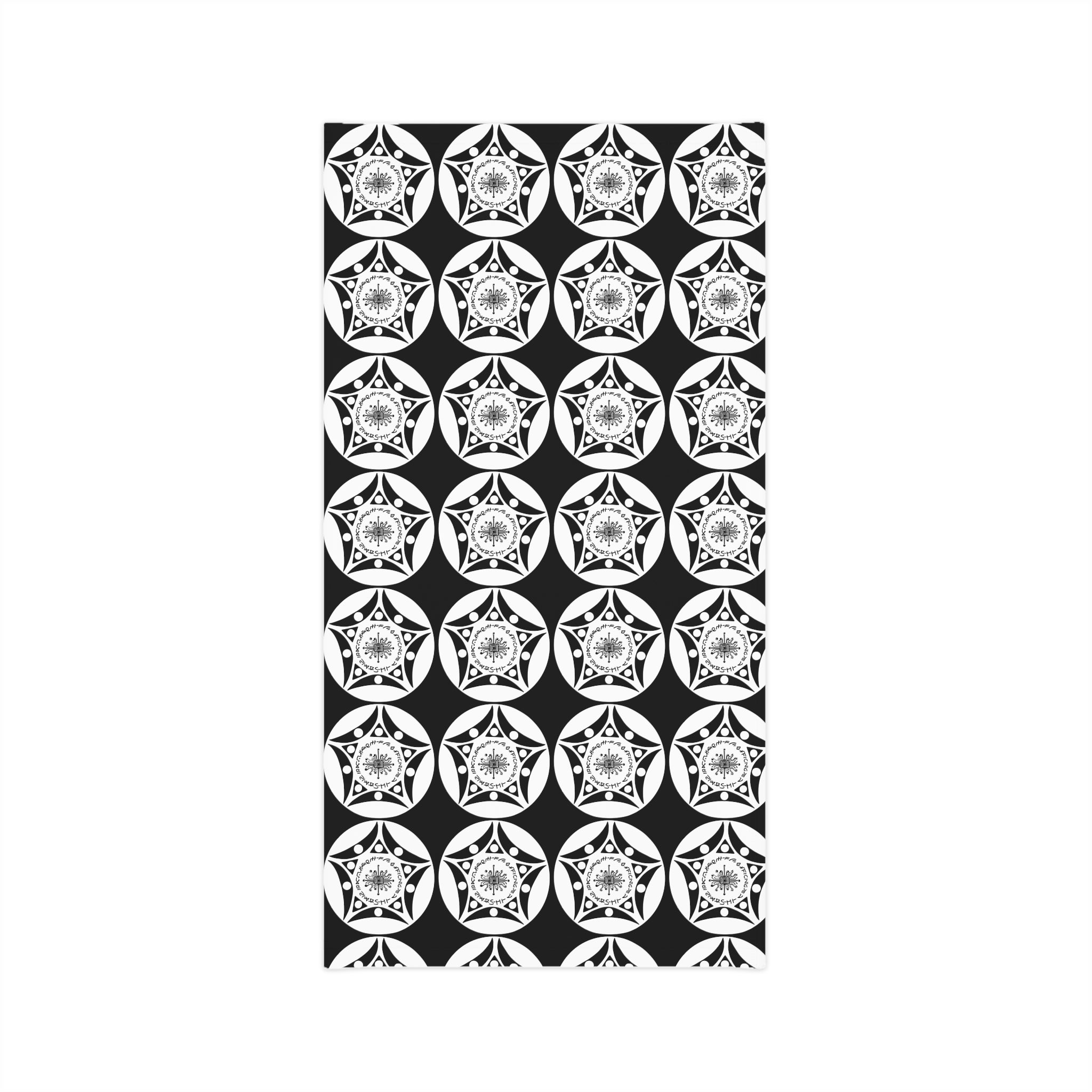 NVK NEON VALKYRIE NECK GAITER™ — Geometric Mandala Pattern