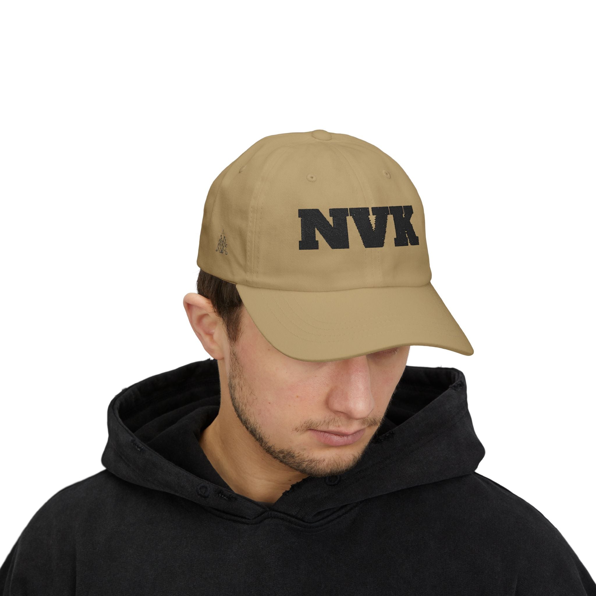 NVK EMBROIDERED DAD CAP™ — Classic White Baseball Hat