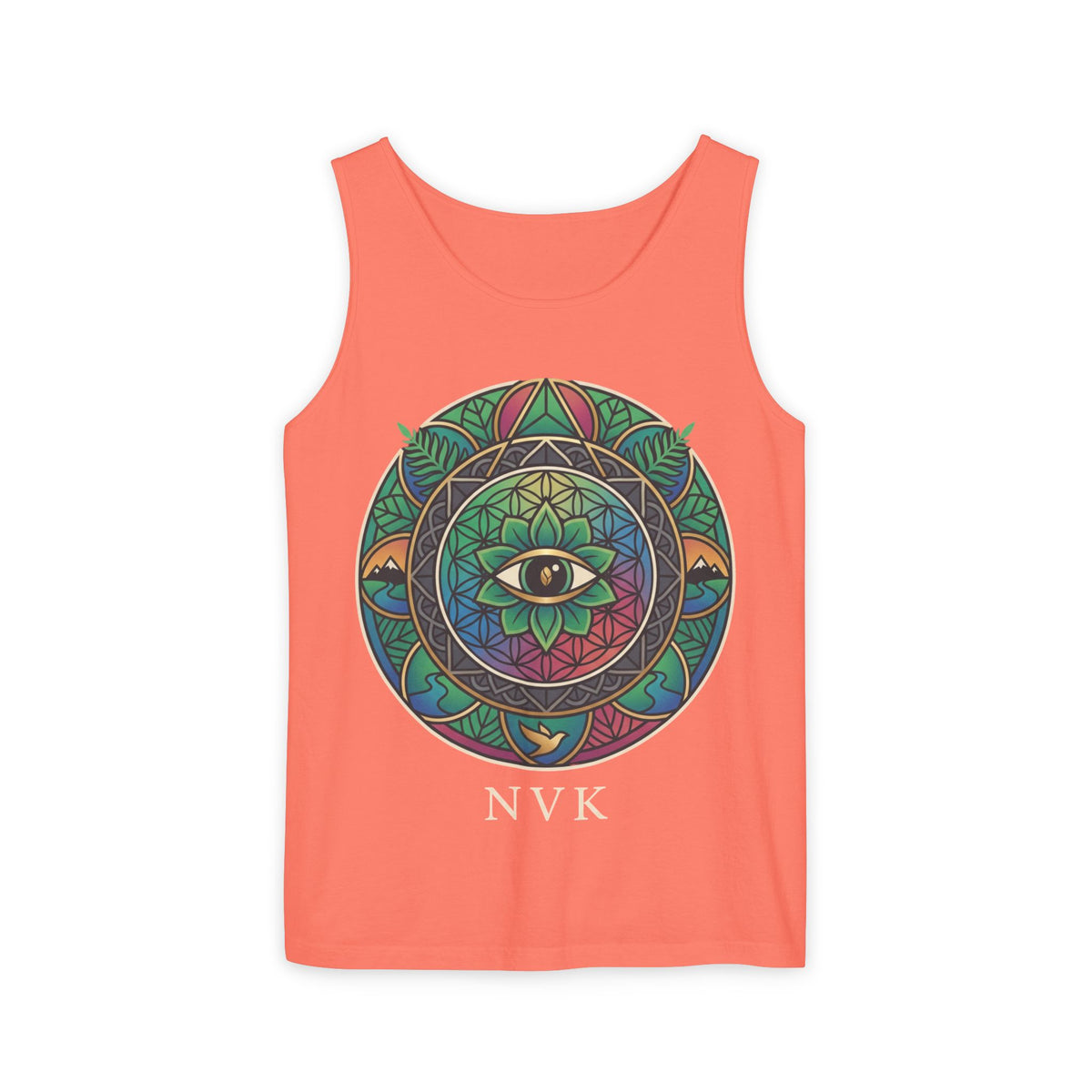 NVK MANDALA EYE TANK™ — Unisex Spiritual Graphic