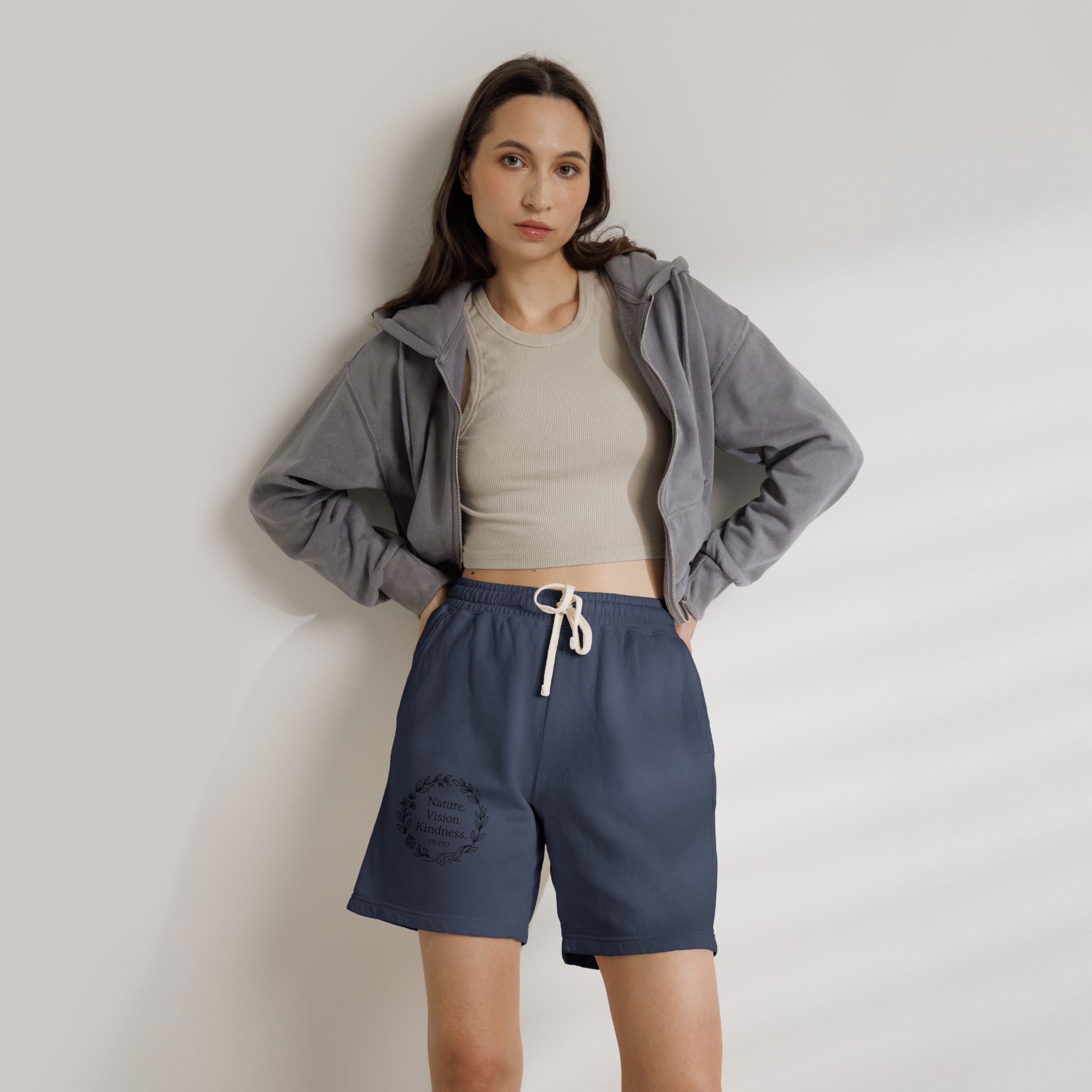 NVK FLEECE SWEAT SHORTS™ — Garment-Dyed Lightweight
