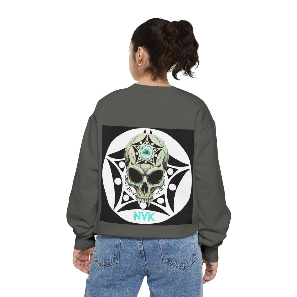 NVK BUGA SPHERE SKULL SWEATSHIRT™ — Graphic Crewneck