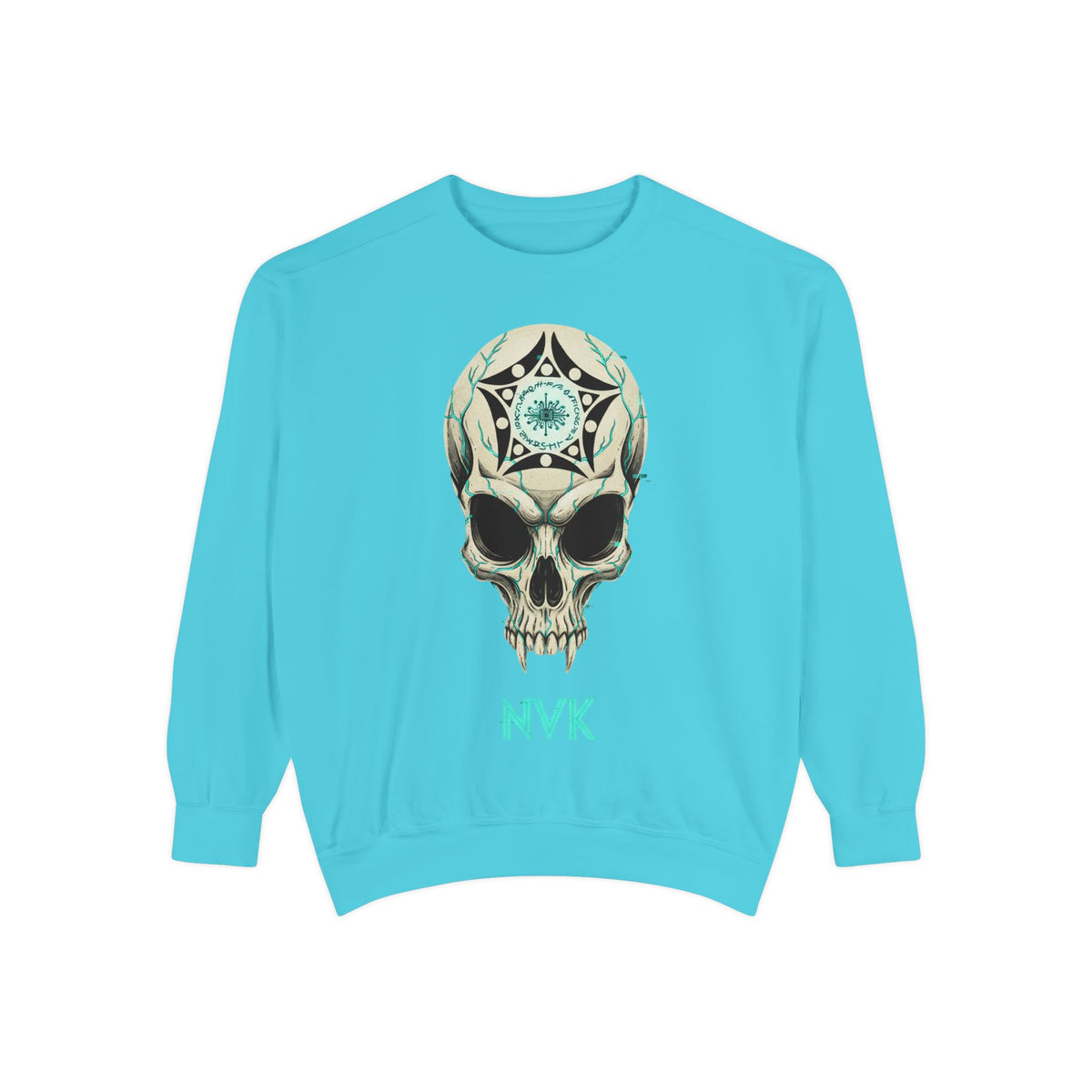 NVK BUGA SPHERE SKULL SWEATSHIRT™ — Graphic Crewneck