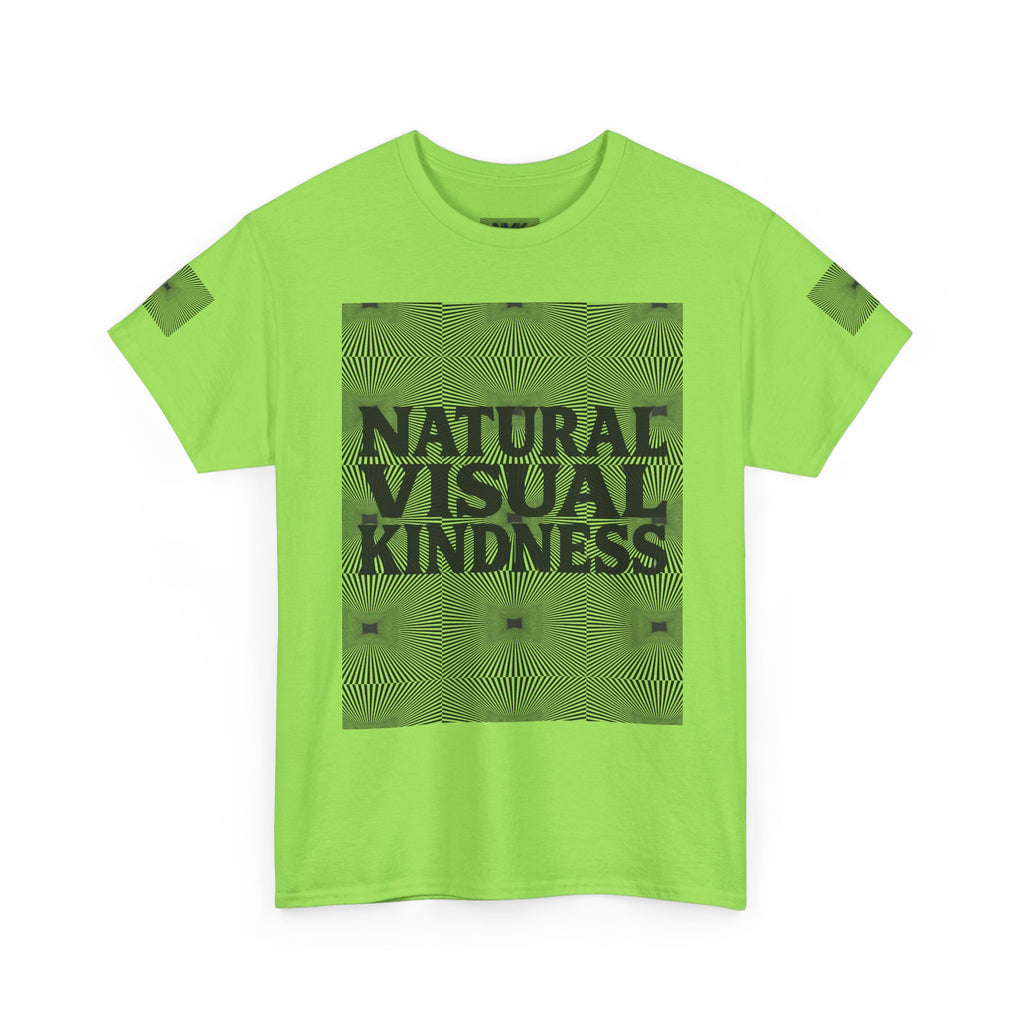NVK NATURAL VISUAL KINDNESS TEE™ — Optical Art Graphic