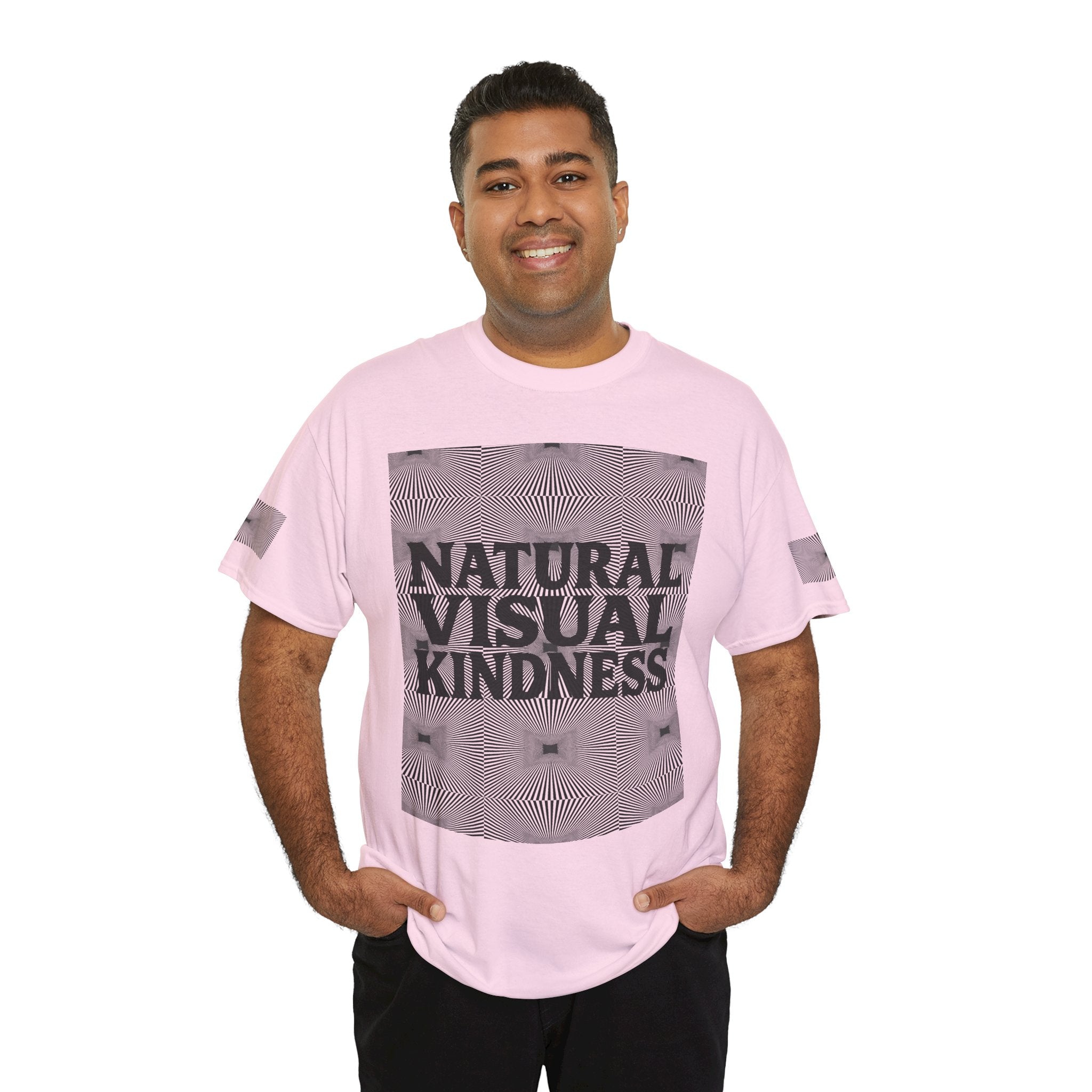 NVK NATURAL VISUAL KINDNESS TEE™ — Optical Art Graphic