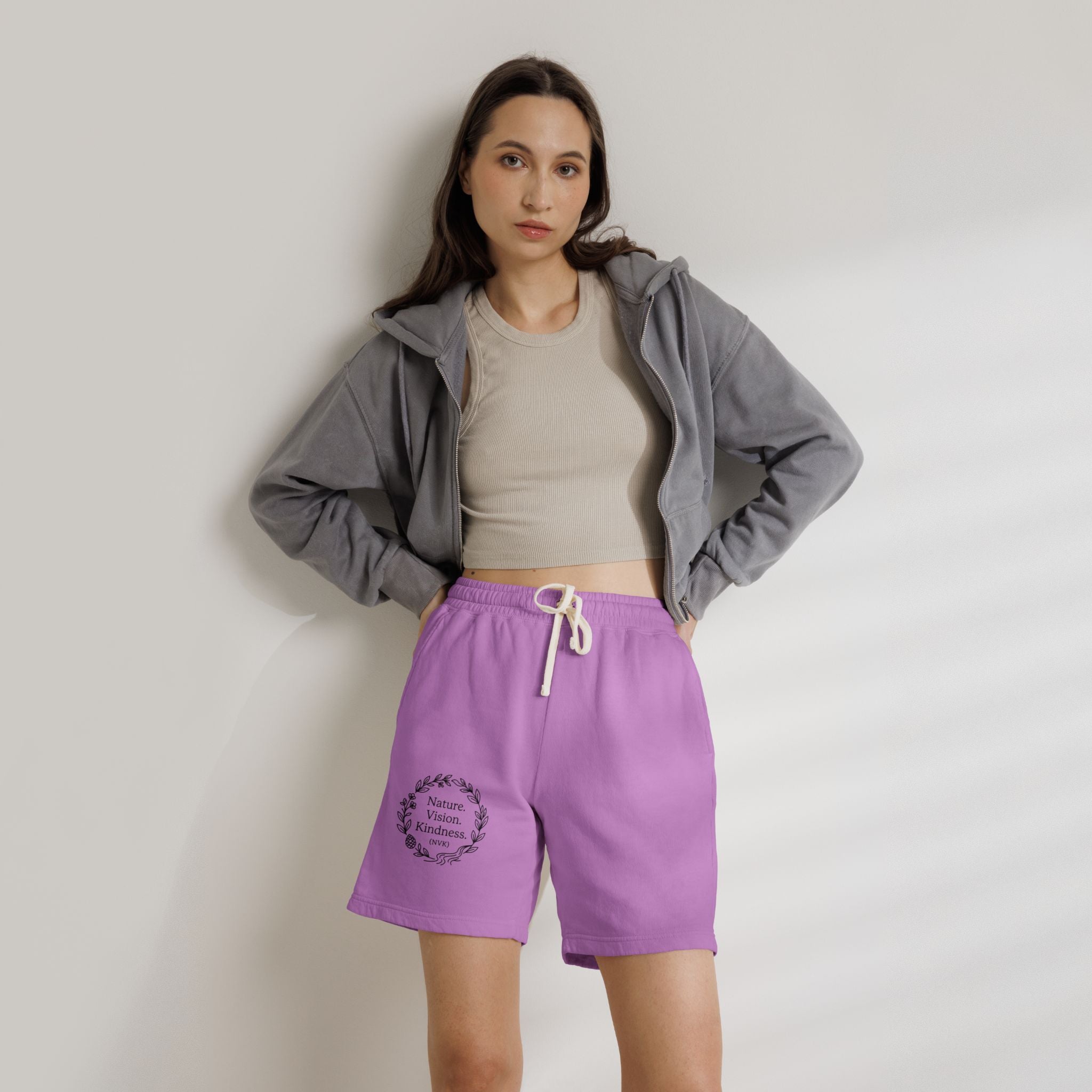 NVK FLEECE SWEAT SHORTS™ — Garment-Dyed Lightweight