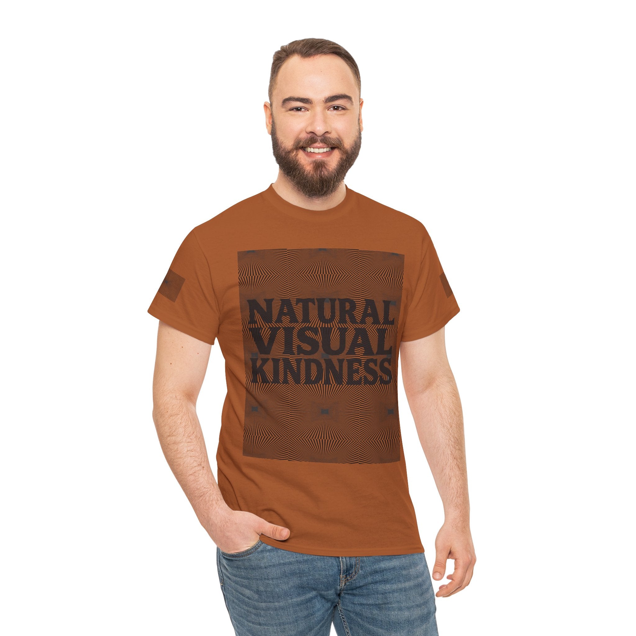NVK NATURAL VISUAL KINDNESS TEE™ — Optical Art Graphic