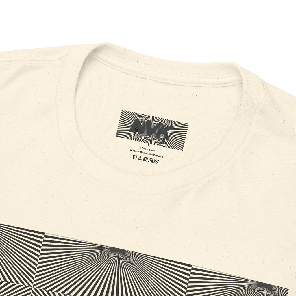 NVK NATURAL VISUAL KINDNESS TEE™ — Optical Art Graphic