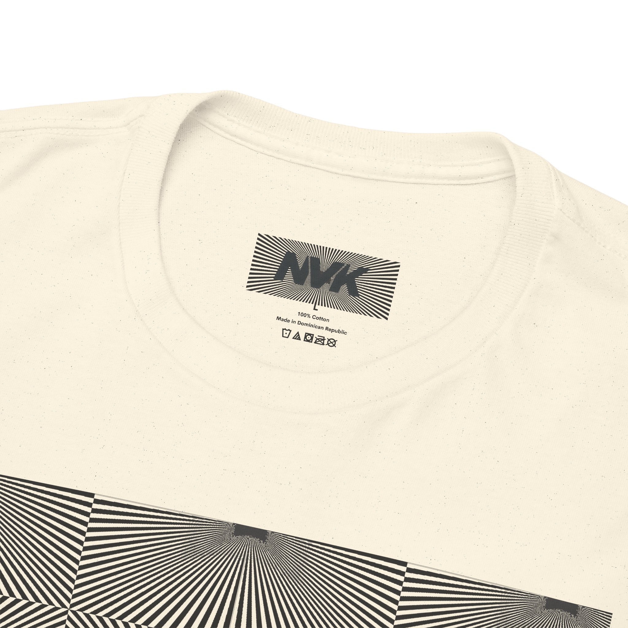 NVK NATURAL VISUAL KINDNESS TEE™ — Optical Art Graphic