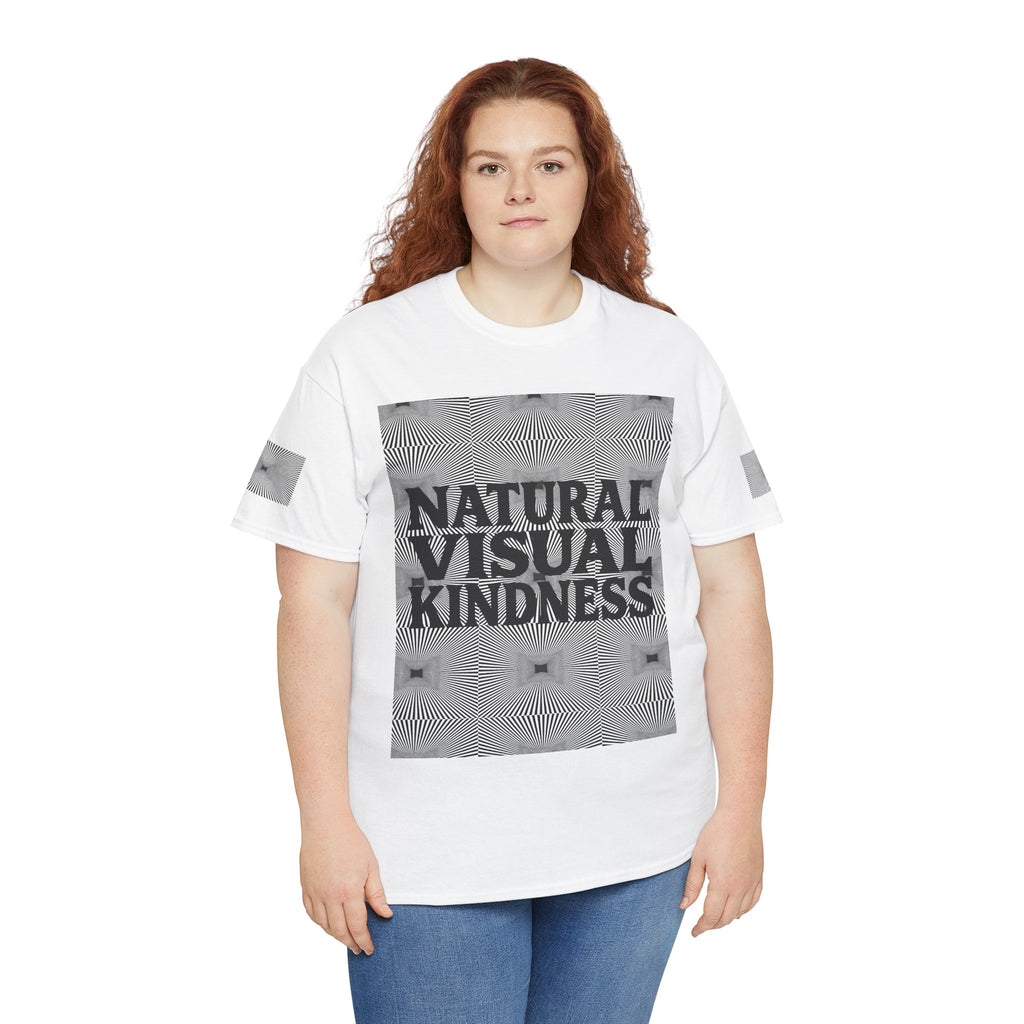 NVK NATURAL VISUAL KINDNESS TEE™ — Optical Art Graphic