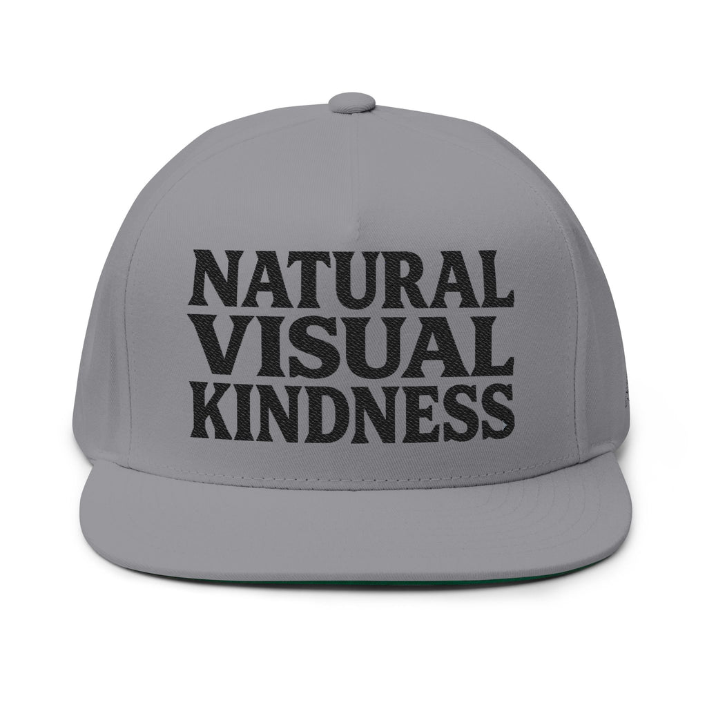 NVK NATURAL VISUAL KINDNESS FLAT BILL CAP™ — Embroidered Snapback