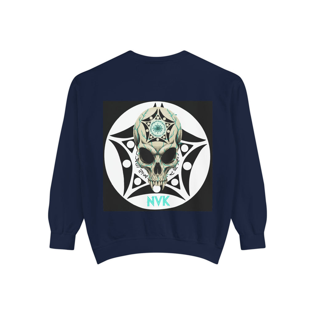 NVK BUGA SPHERE SKULL SWEATSHIRT™ — Graphic Crewneck