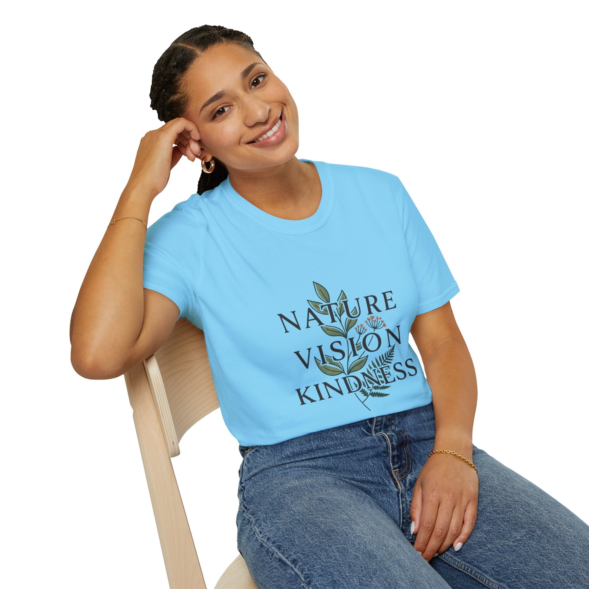 NVK NATURE VISION TEE™ — Botanical Graphic, Everyday Wear