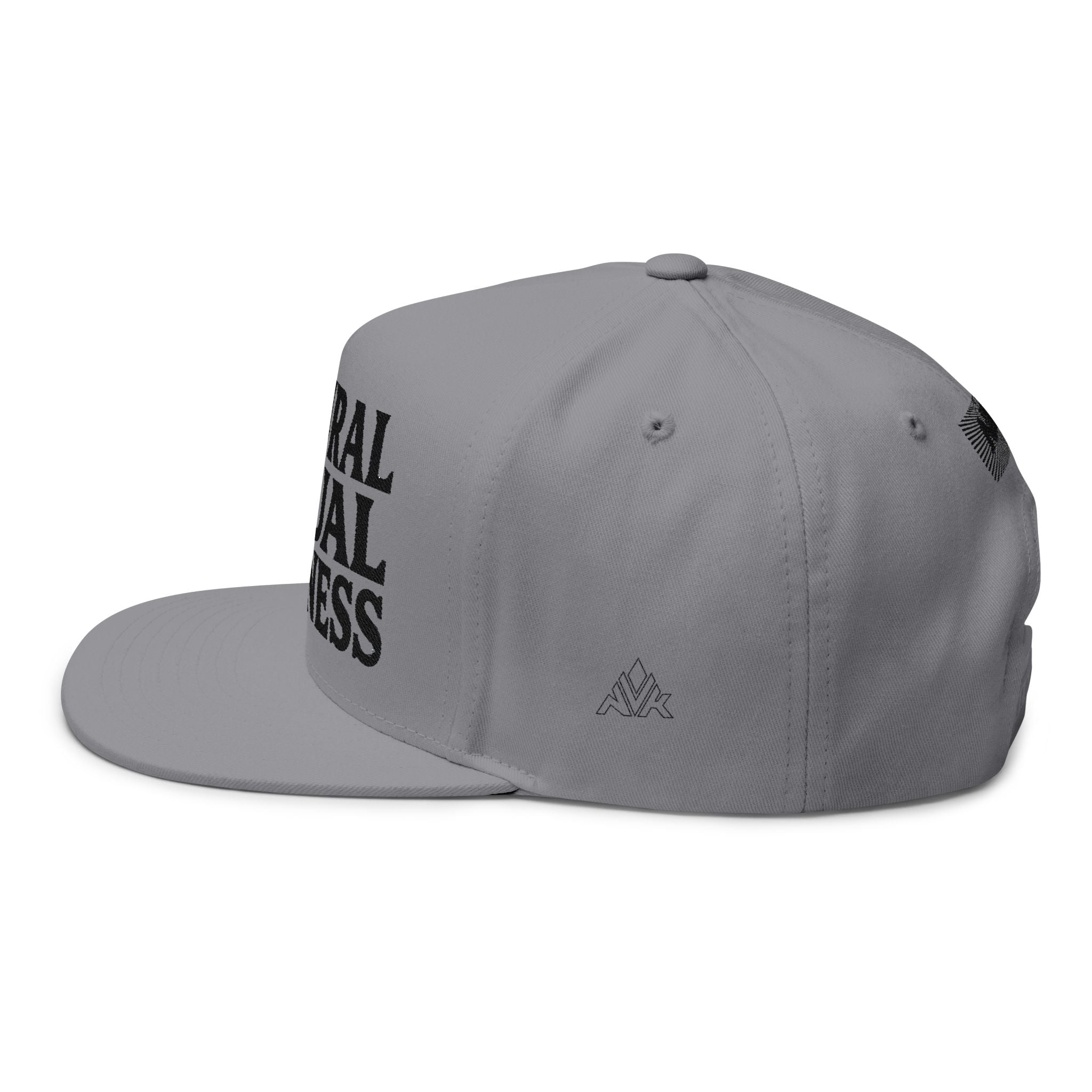 NVK NATURAL VISUAL KINDNESS FLAT BILL CAP™ — Embroidered Snapback