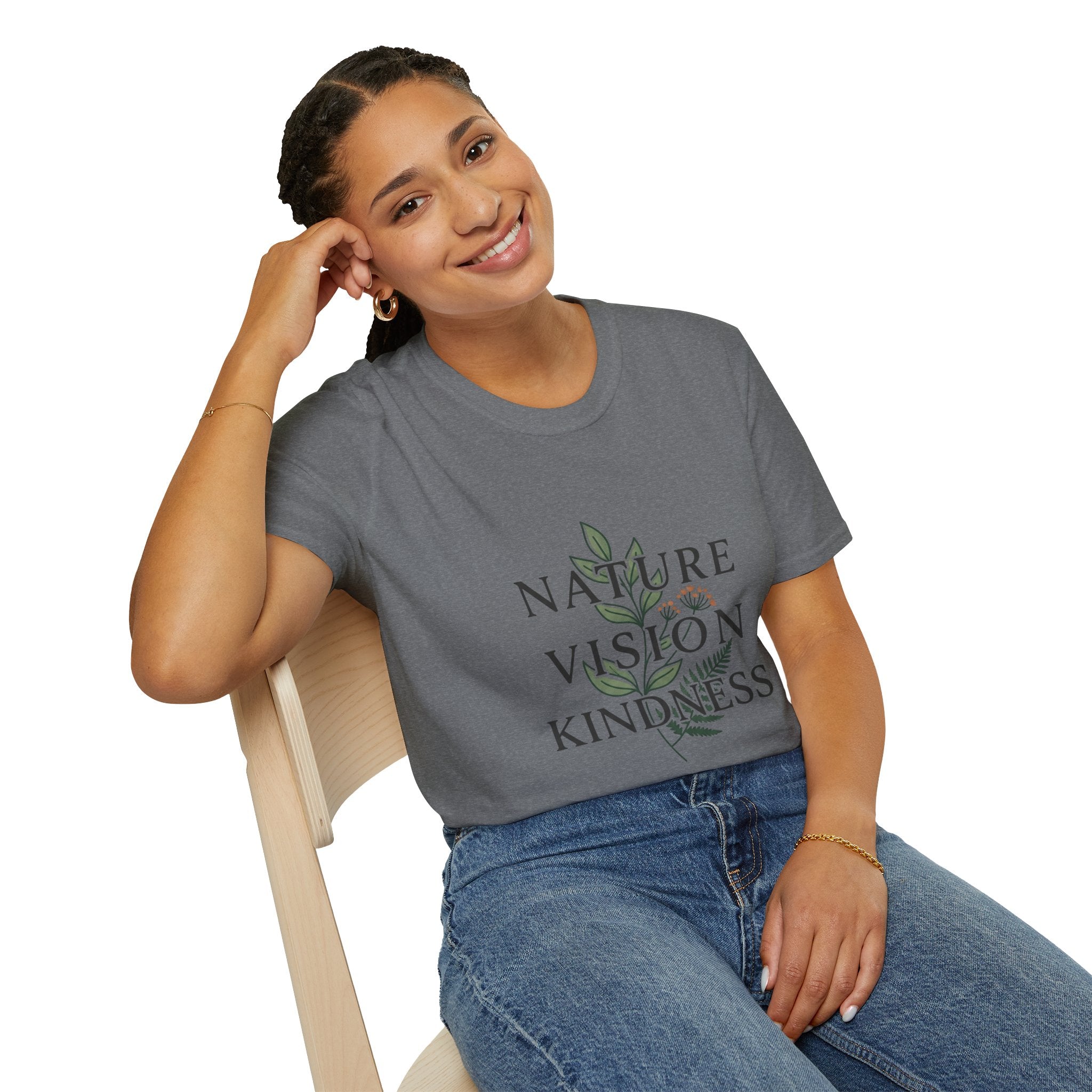 NVK NATURE VISION TEE™ — Botanical Graphic, Everyday Wear