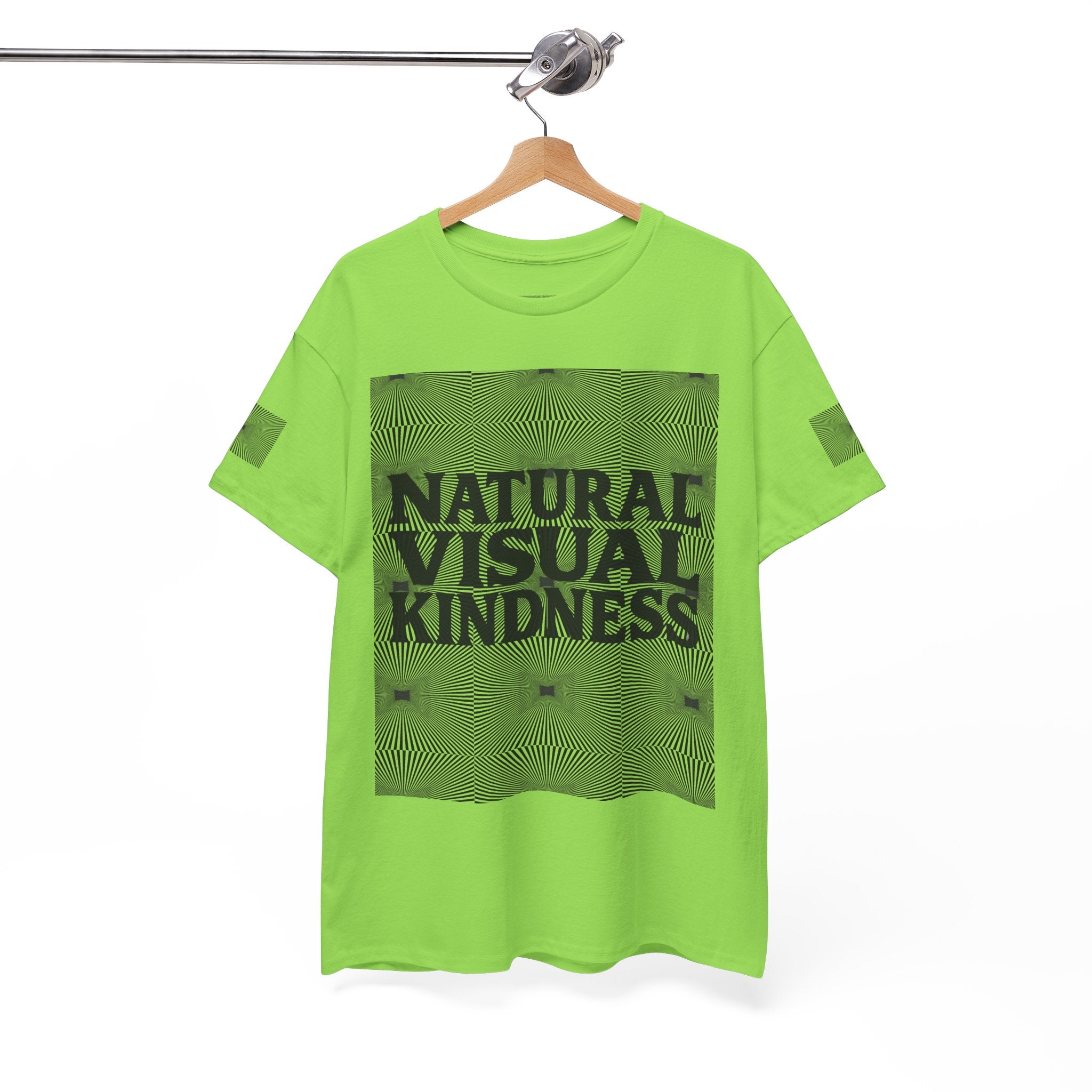 NVK NATURAL VISUAL KINDNESS TEE™ — Optical Art Graphic