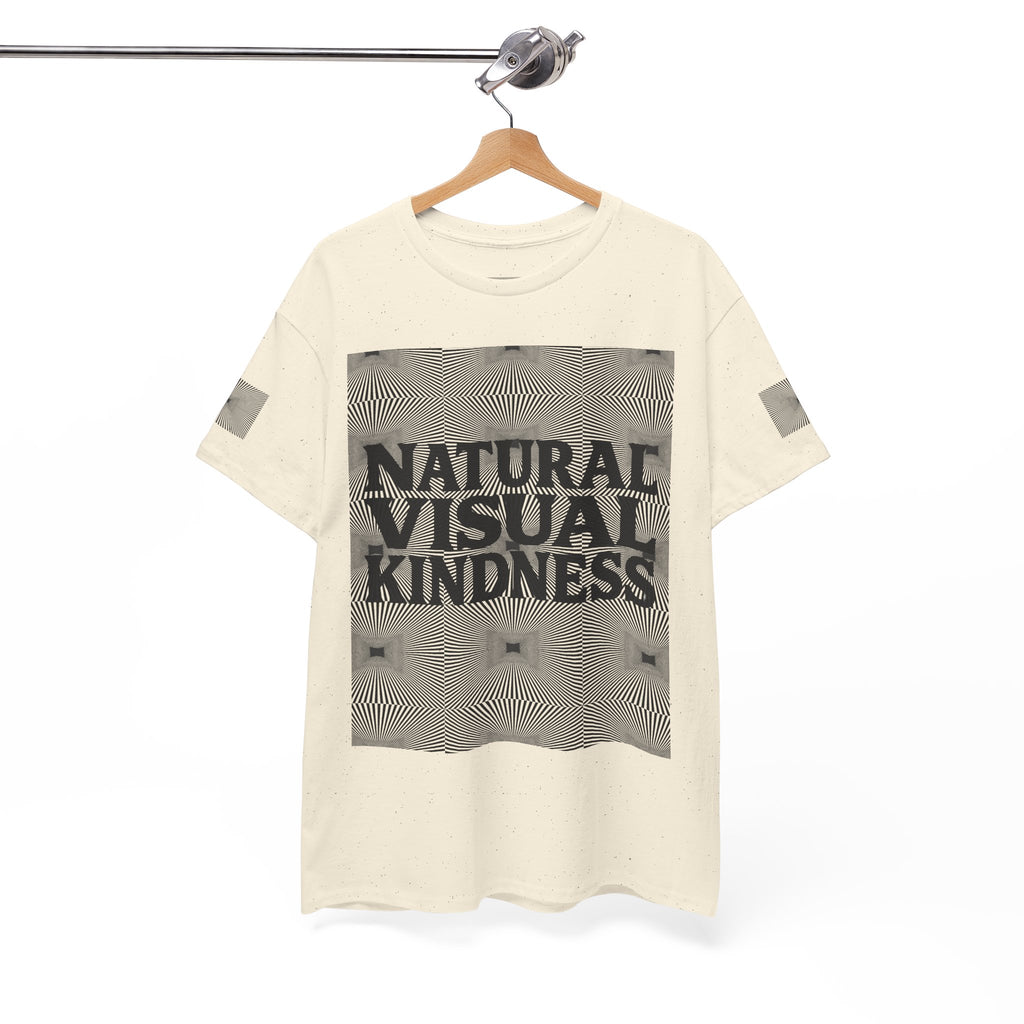 NVK NATURAL VISUAL KINDNESS TEE™ — Optical Art Graphic