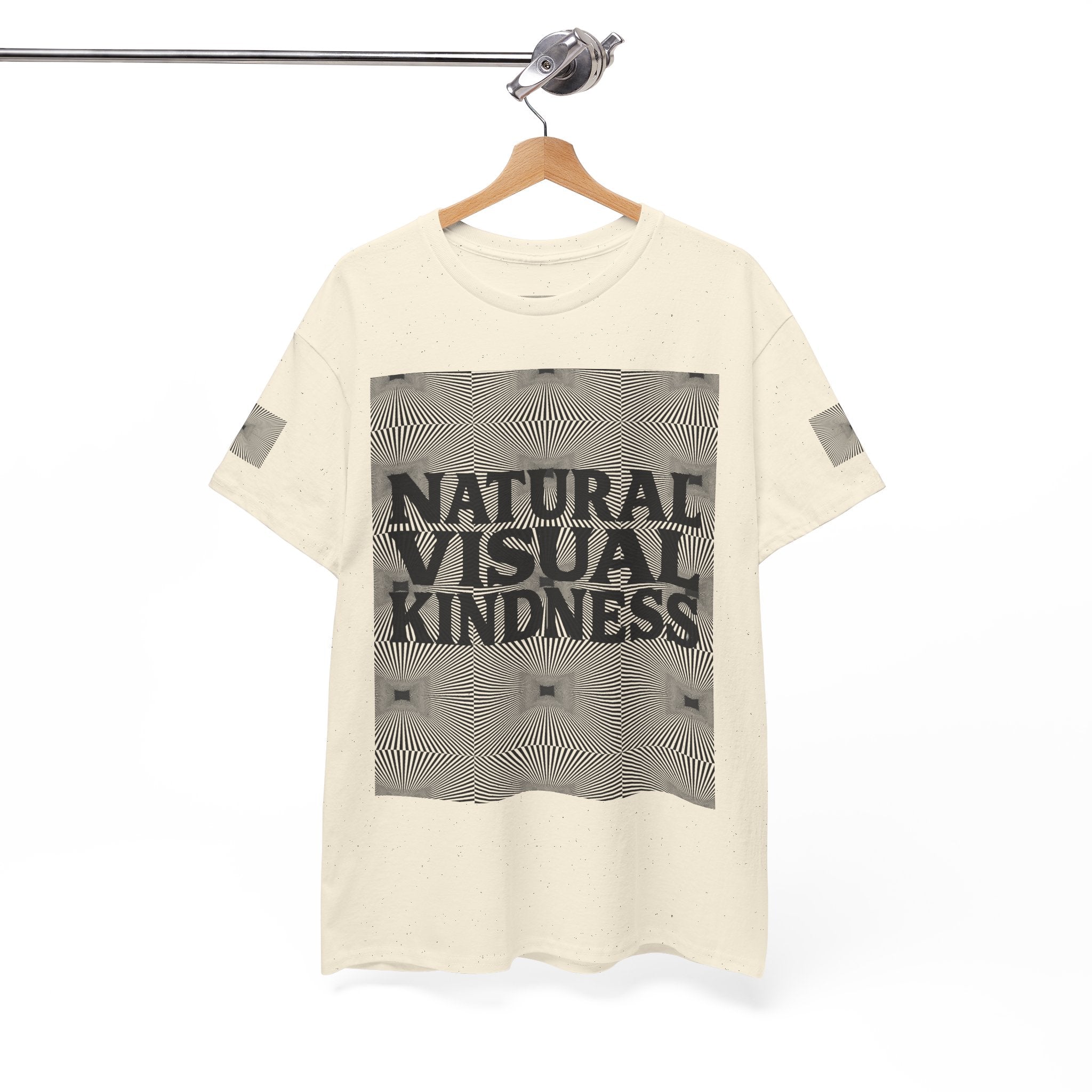 NVK NATURAL VISUAL KINDNESS TEE™ — Optical Art Graphic