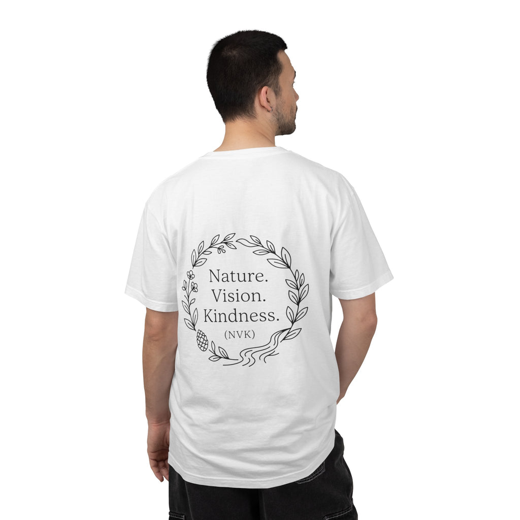 NVK NATURE VISION KINDNESS TEE™ — Floral Wreath Graphic