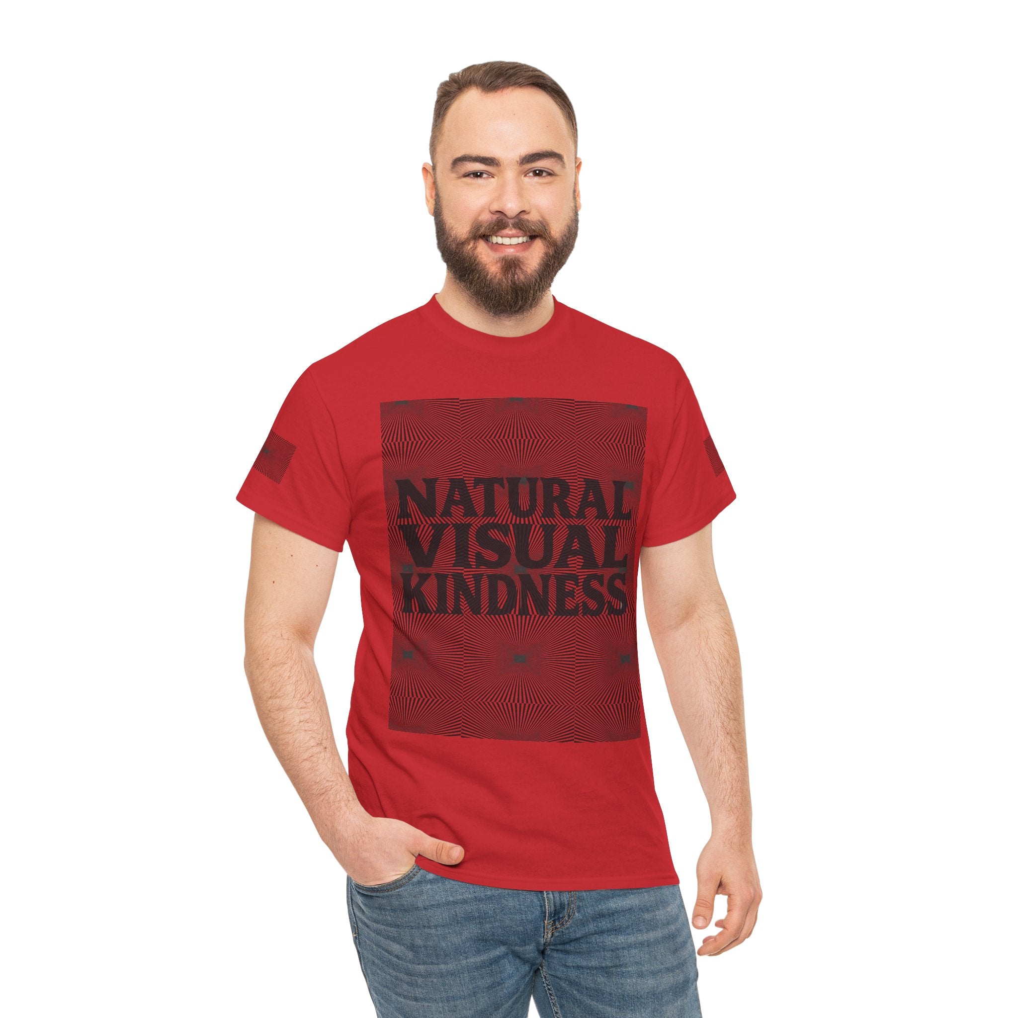 NVK NATURAL VISUAL KINDNESS TEE™ — Optical Art Graphic