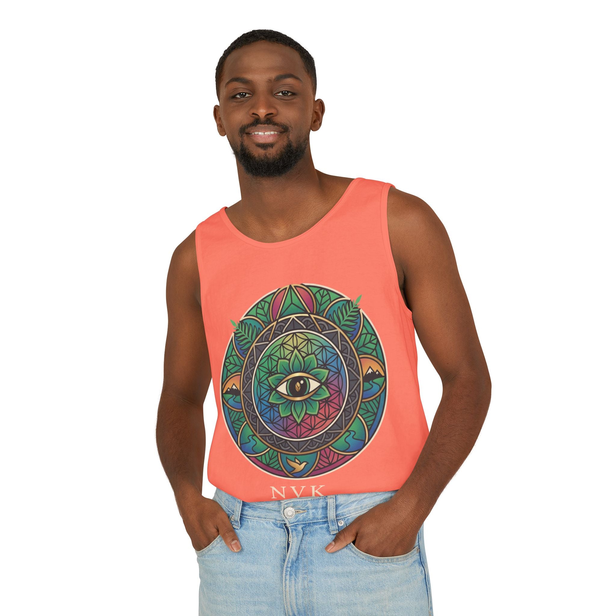 NVK MANDALA EYE TANK™ — Unisex Spiritual Graphic