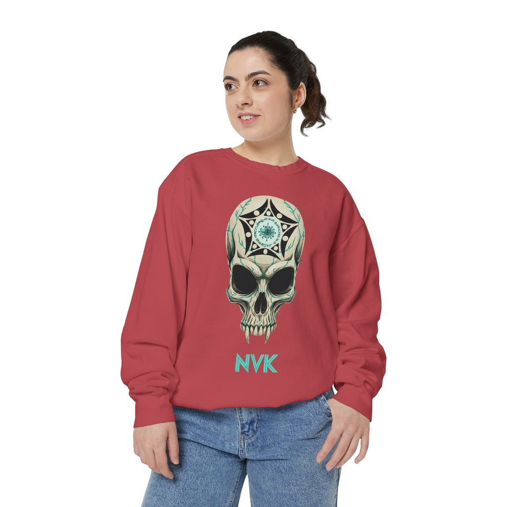 NVK BUGA SPHERE SKULL SWEATSHIRT™ — Graphic Crewneck
