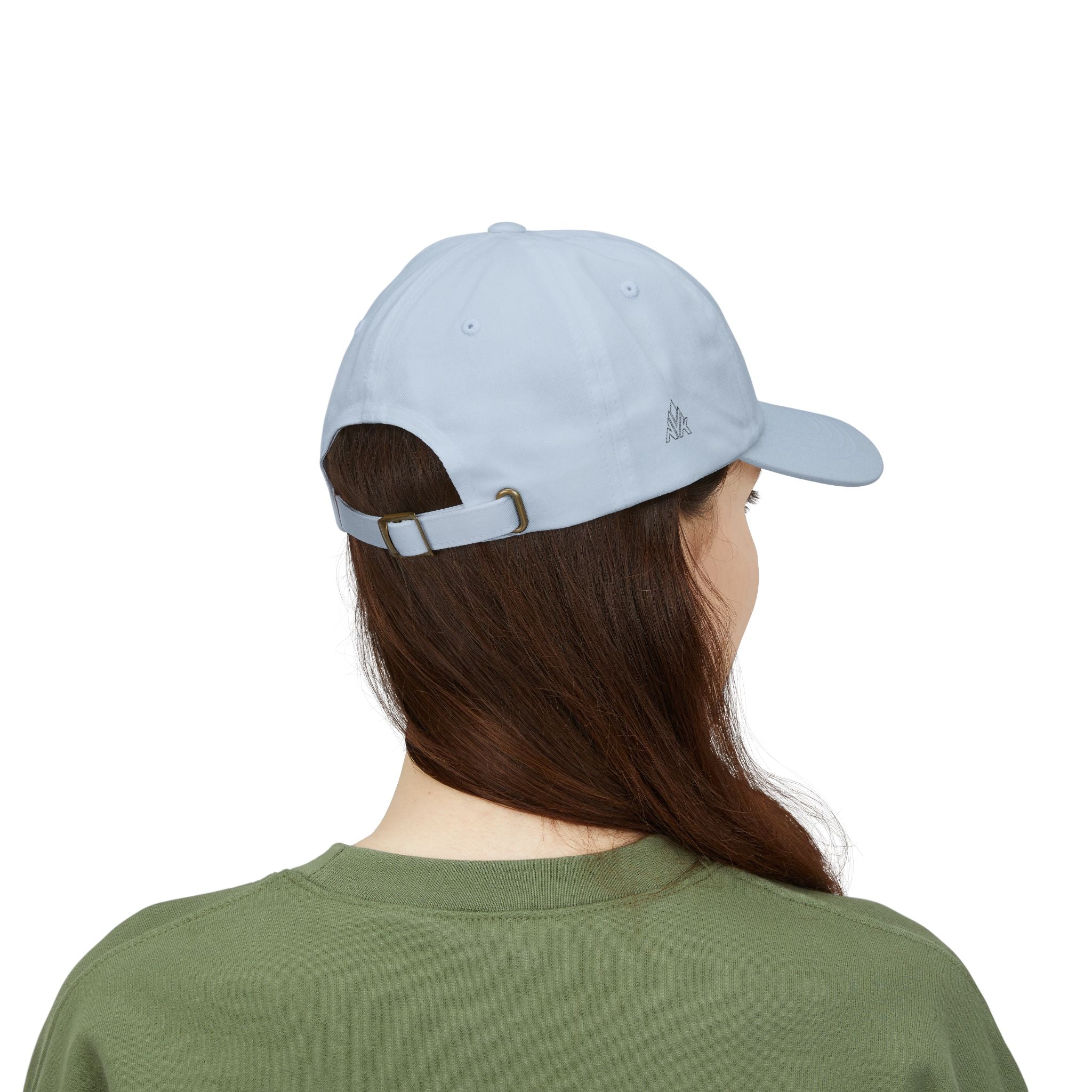 NVK EMBROIDERED DAD CAP™ — Classic White Baseball Hat