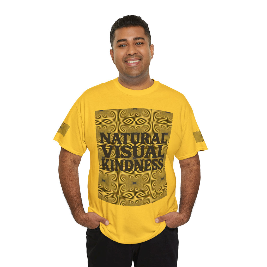 NVK NATURAL VISUAL KINDNESS TEE™ — Optical Art Graphic