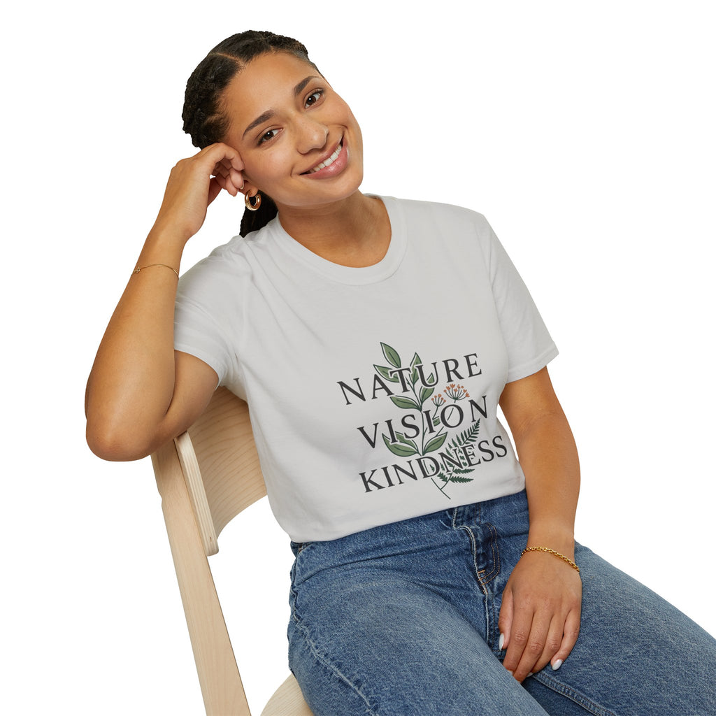 NVK NATURE VISION TEE™ — Botanical Graphic, Everyday Wear
