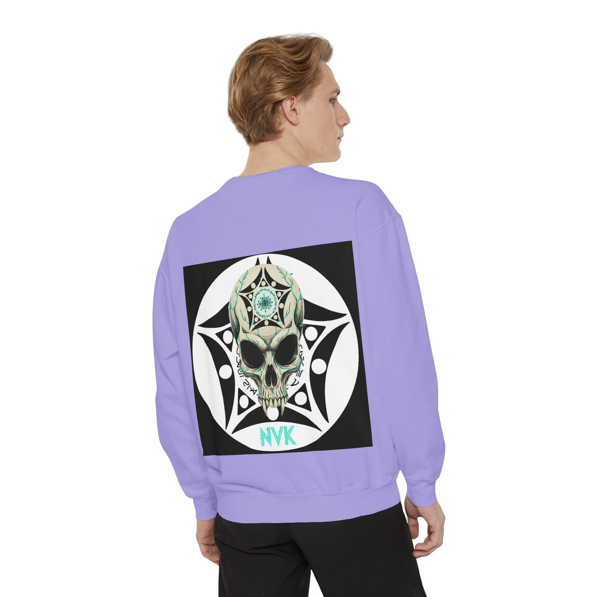 NVK BUGA SPHERE SKULL SWEATSHIRT™ — Graphic Crewneck