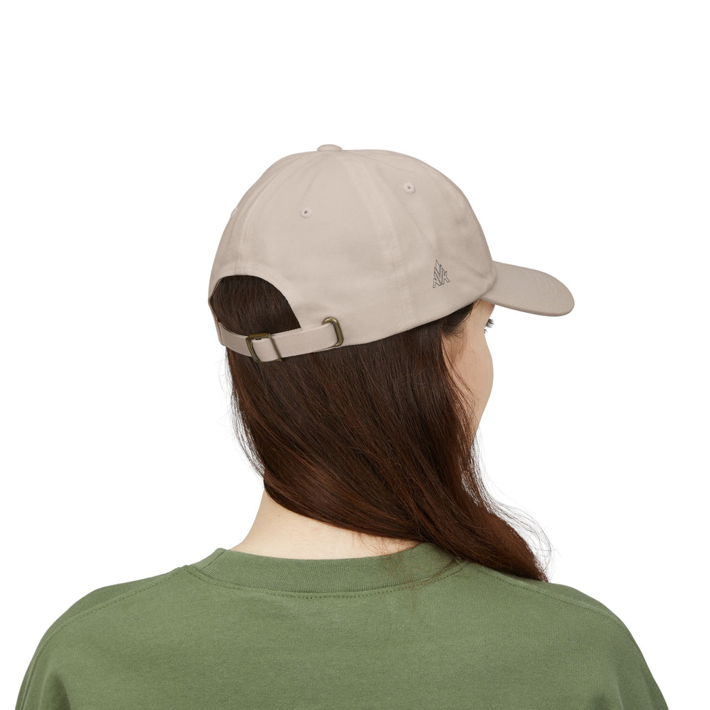 NVK EMBROIDERED DAD CAP™ — Classic White Baseball Hat