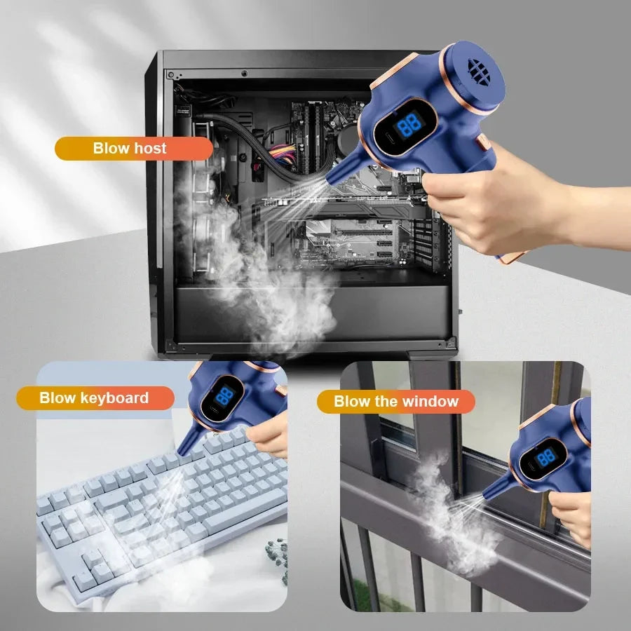 NVK AUTO™ VAC PRO | Portable Cordless Vacuum