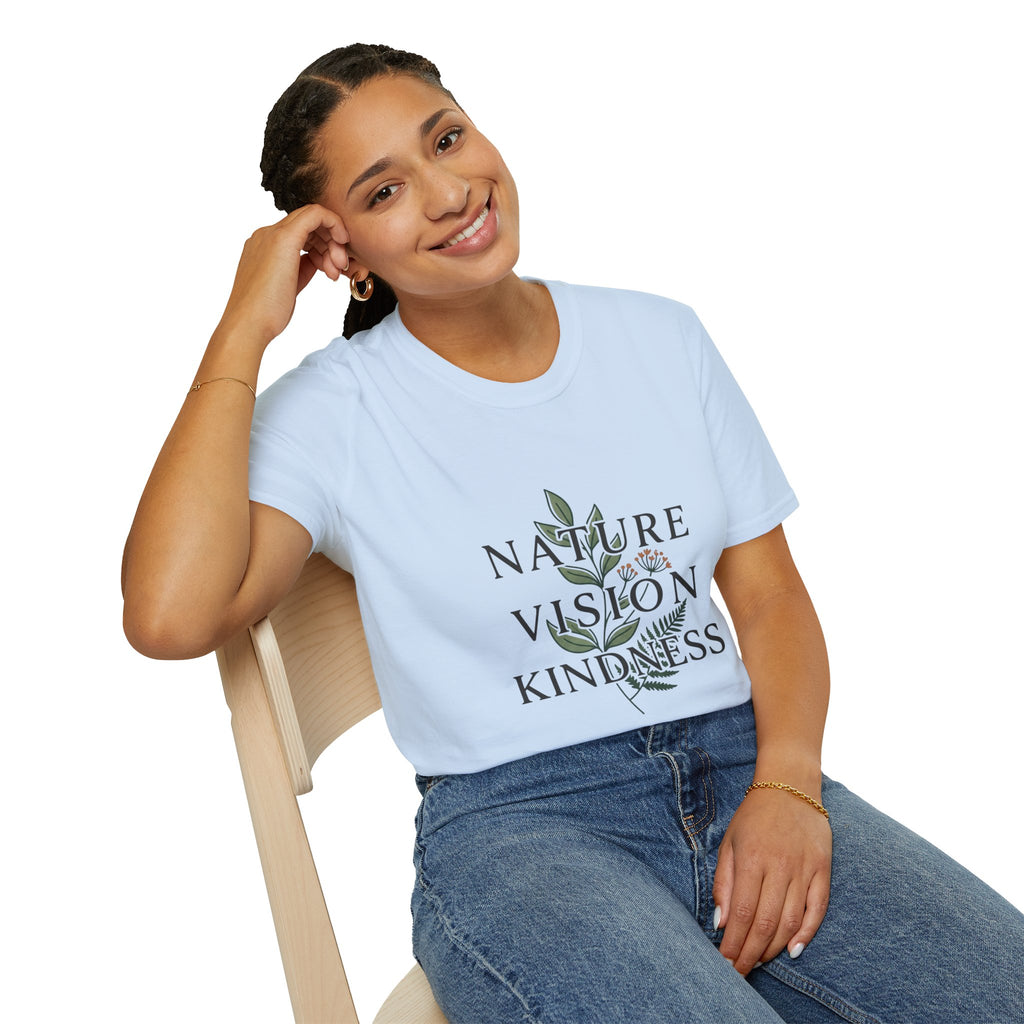 NVK NATURE VISION TEE™ — Botanical Graphic, Everyday Wear