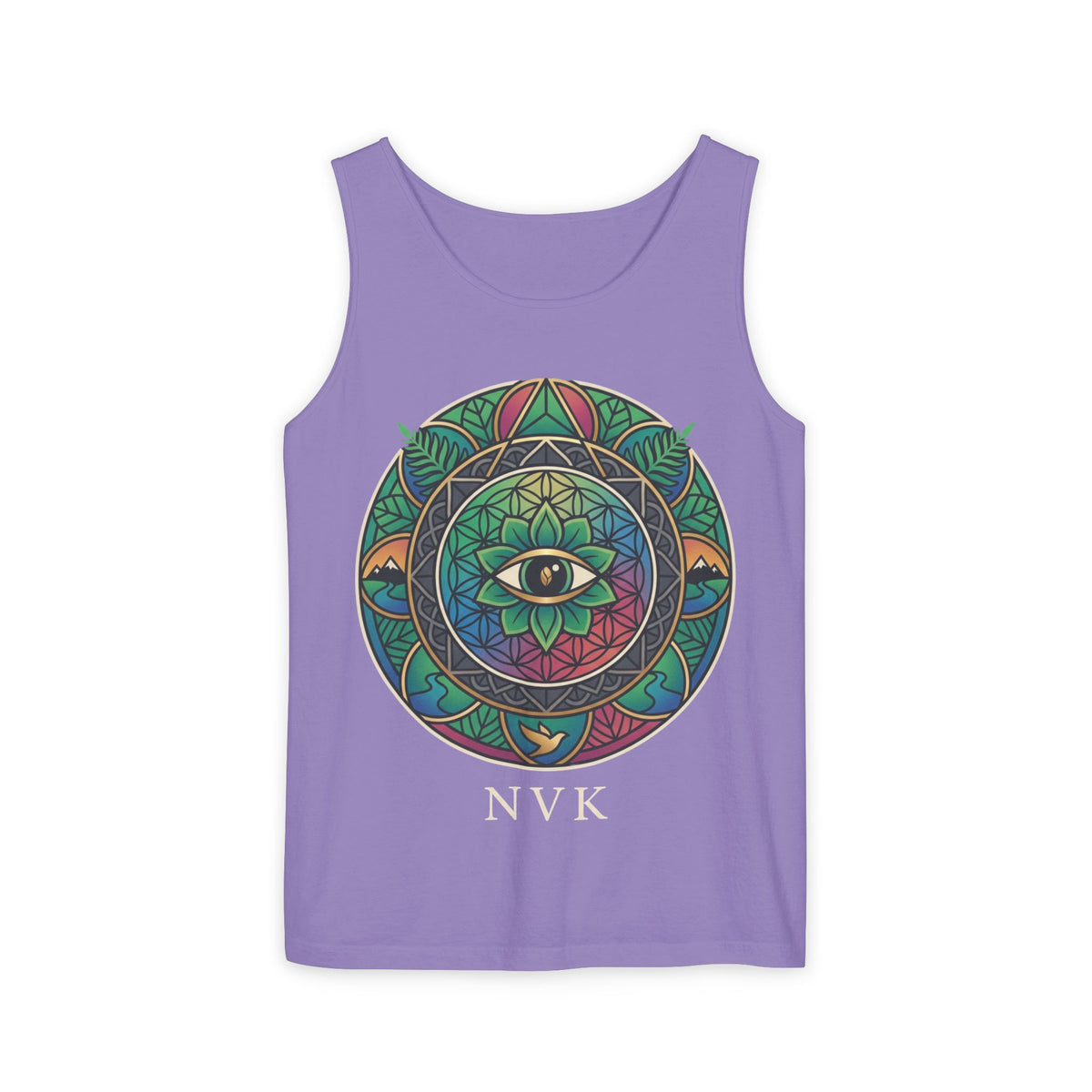 NVK MANDALA EYE TANK™ — Unisex Spiritual Graphic