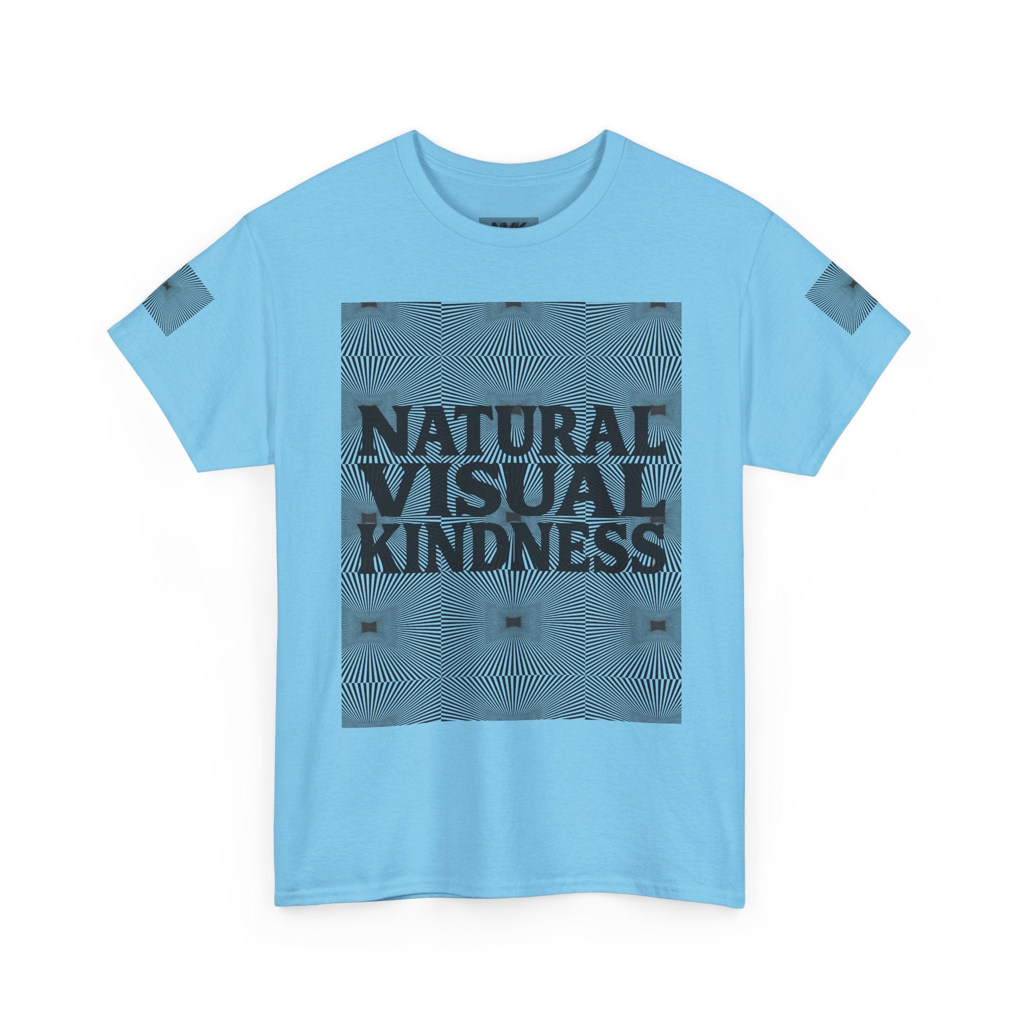 NVK NATURAL VISUAL KINDNESS TEE™ — Optical Art Graphic