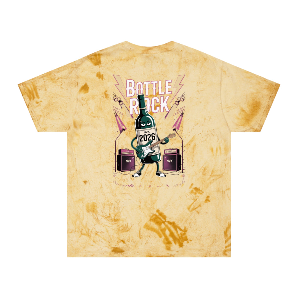 NVK BOTTLE ROCK TEE™ — Vintage Tie-Dye Graphic