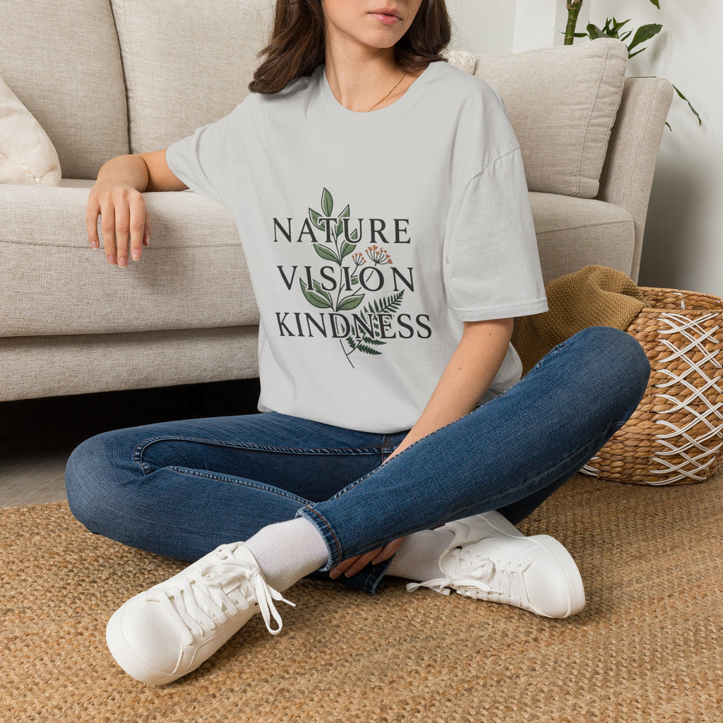 NVK NATURE VISION TEE™ — Botanical Graphic, Everyday Wear