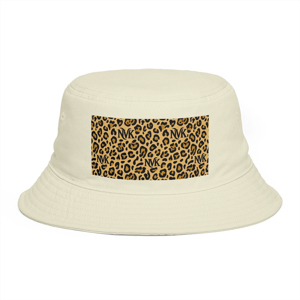 NVK LEOPARD BUCKET HAT™ — Brown Safari Print Sun Hat
