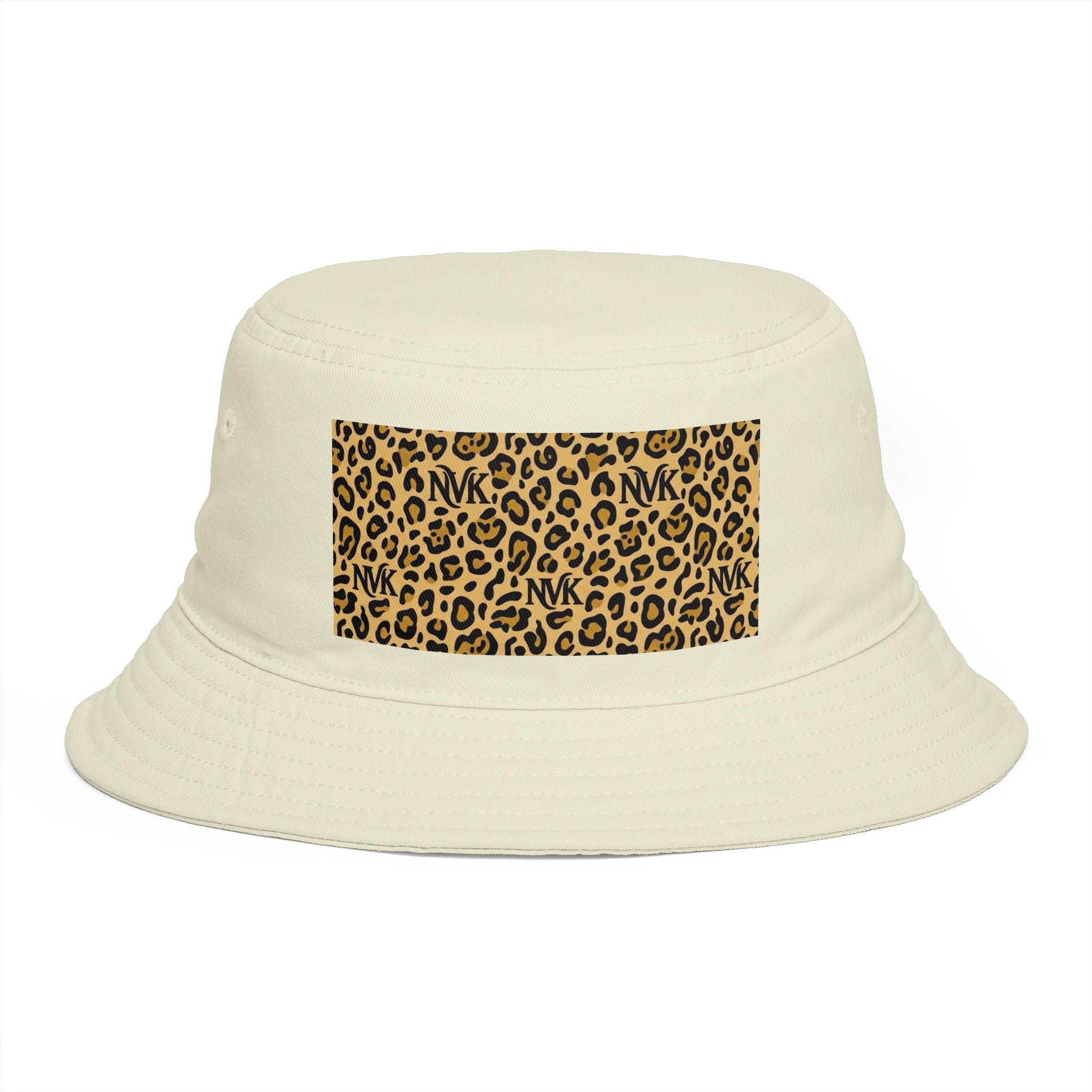 NVK LEOPARD BUCKET HAT™ — Brown Safari Print Sun Hat