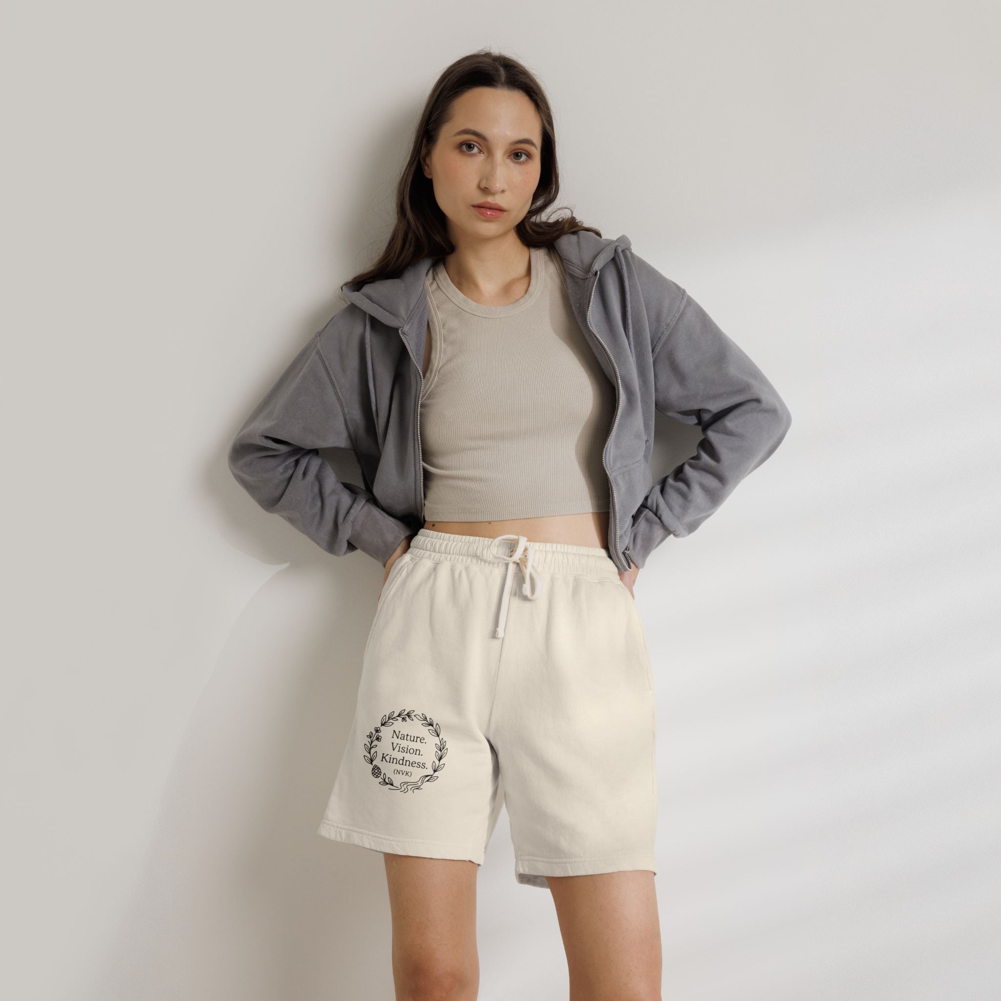 NVK FLEECE SWEAT SHORTS™ — Garment-Dyed Lightweight