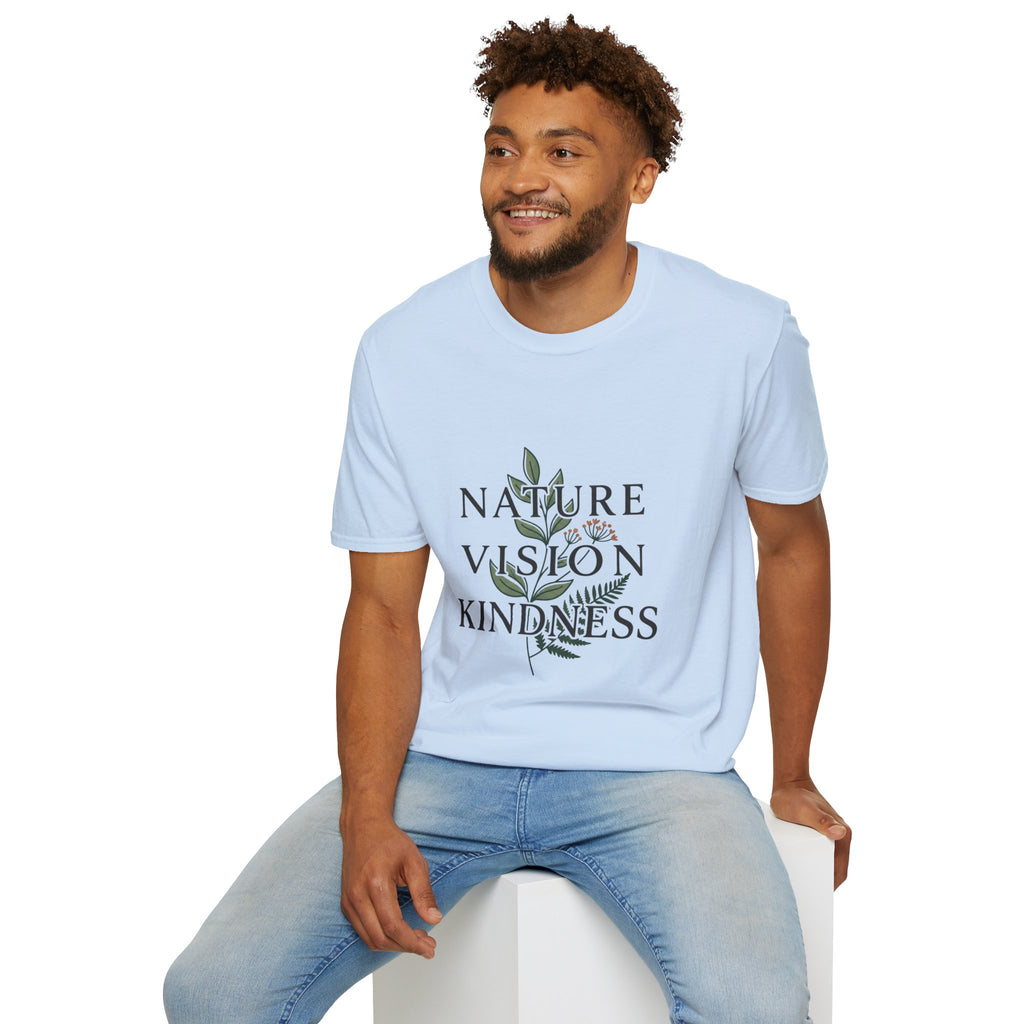 NVK NATURE VISION TEE™ — Botanical Graphic, Everyday Wear