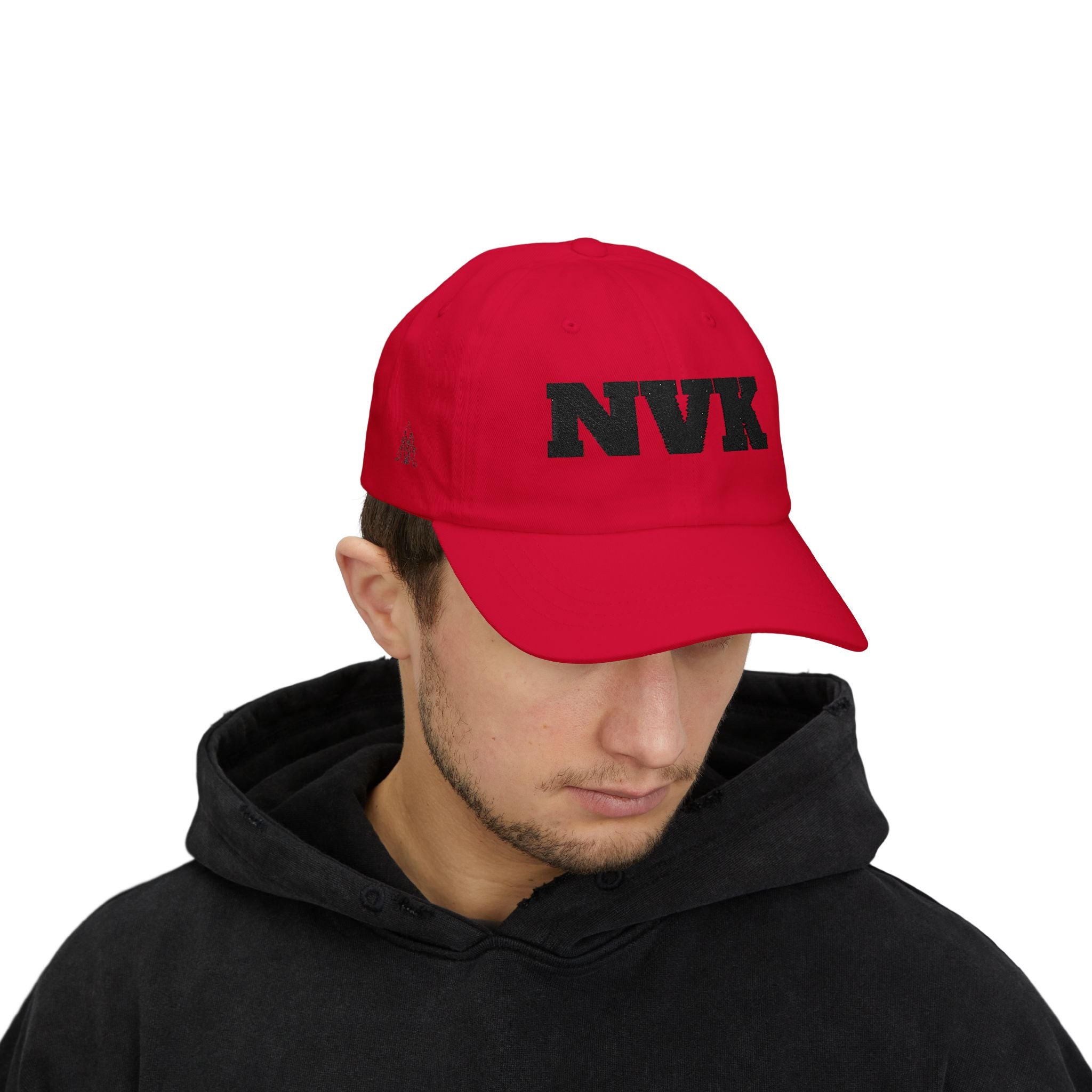 NVK EMBROIDERED DAD CAP™ — Classic White Baseball Hat