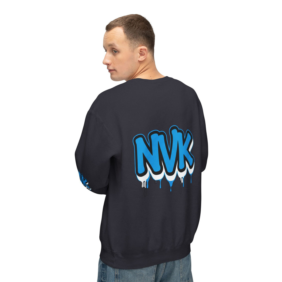 NVK GRAFFITI CREWNECK™ — Drip Streetwear Pullover
