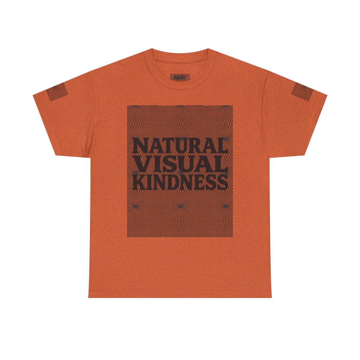 NVK NATURAL VISUAL KINDNESS TEE™ — Optical Art Graphic