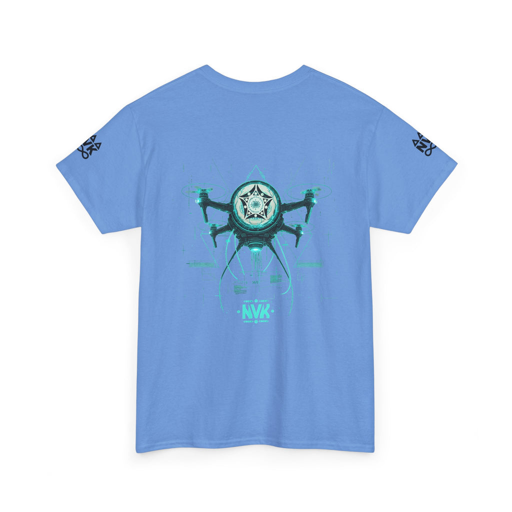 NVK ALIEN DRONE EMBLEM TEE™ — Futuristic Tech Graphic