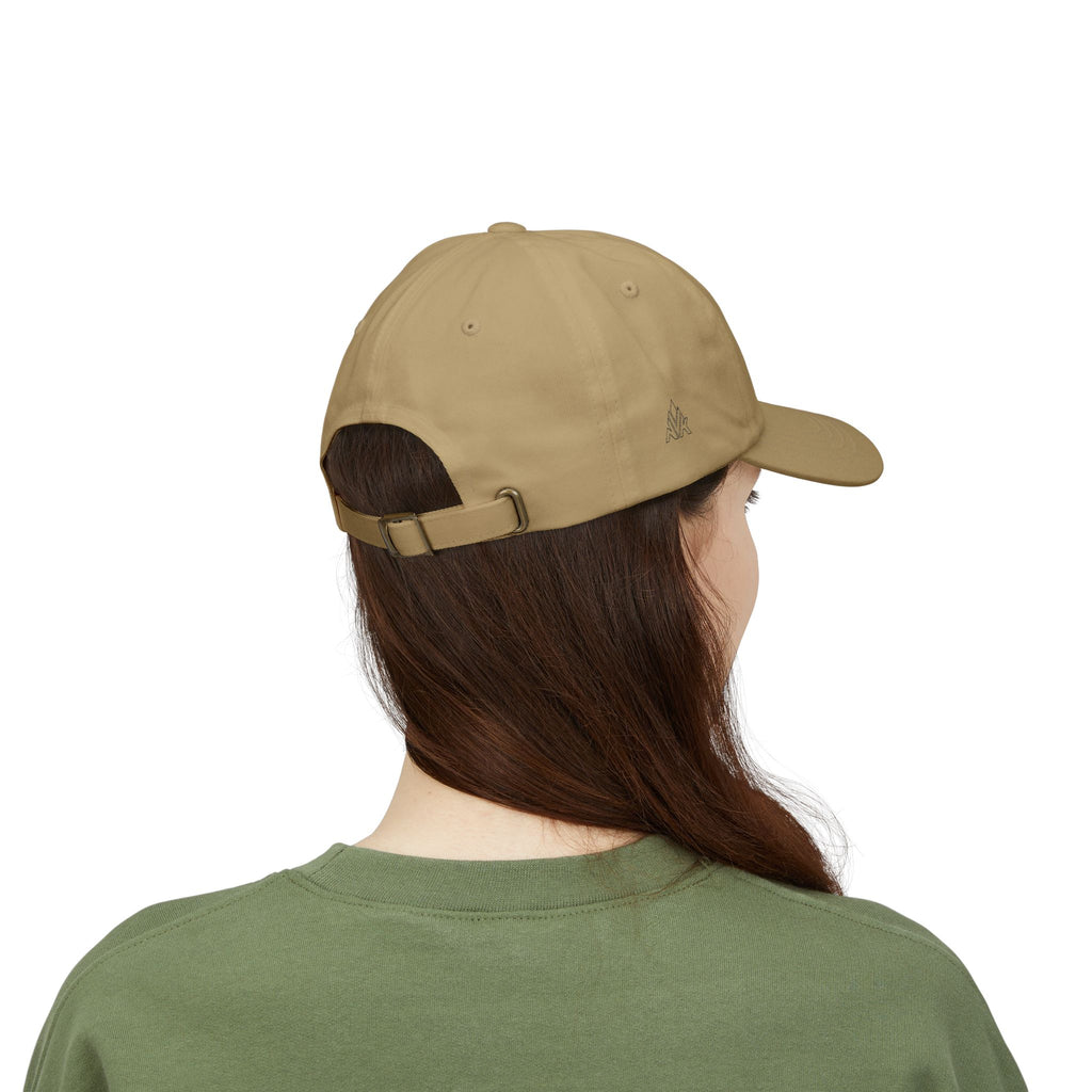 NVK EMBROIDERED DAD CAP™ — Classic White Baseball Hat