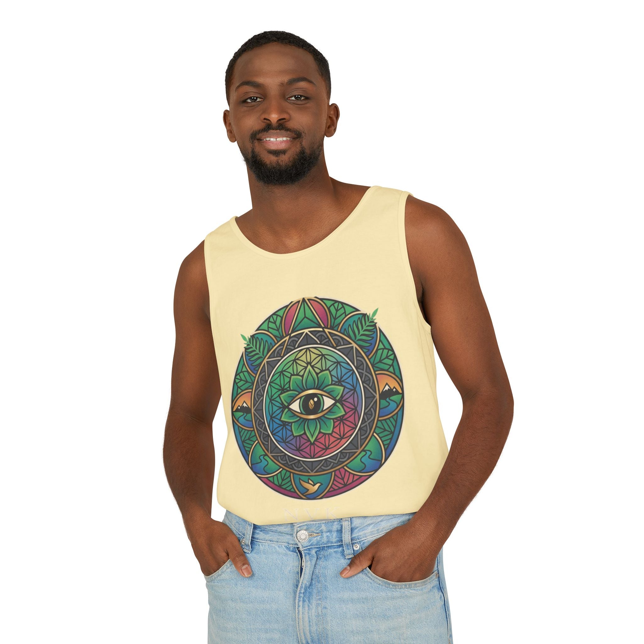 NVK MANDALA EYE TANK™ — Unisex Spiritual Graphic