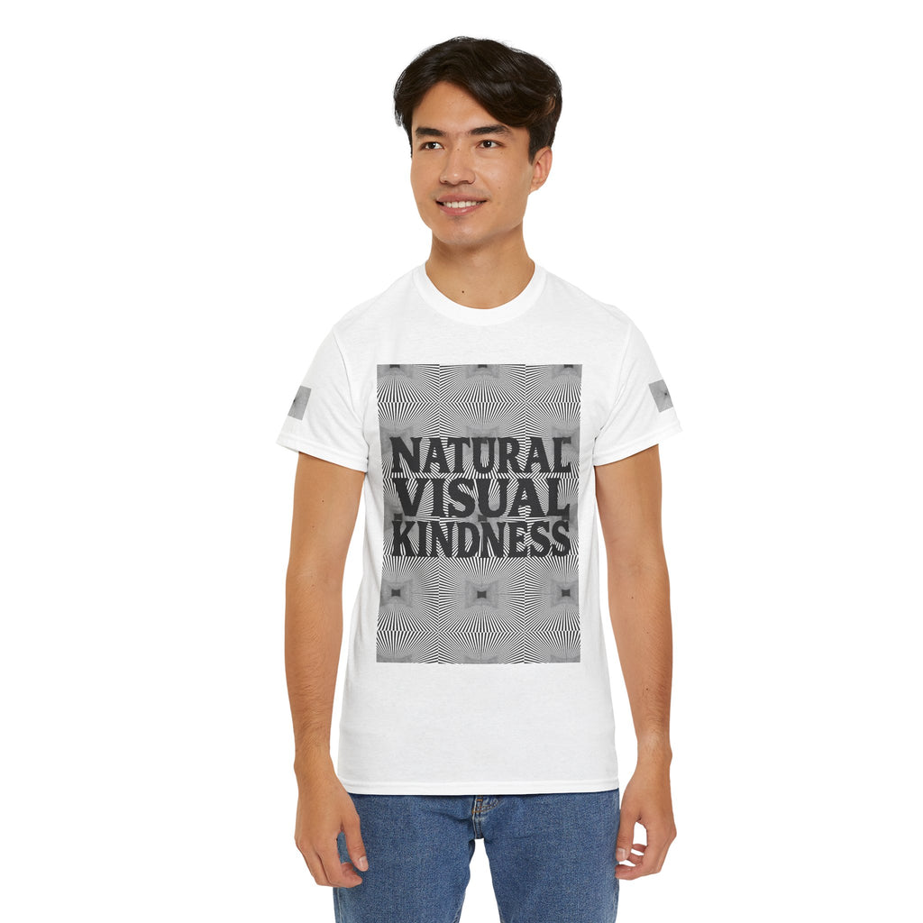 NVK NATURAL VISUAL KINDNESS TEE™ — Optical Art Graphic