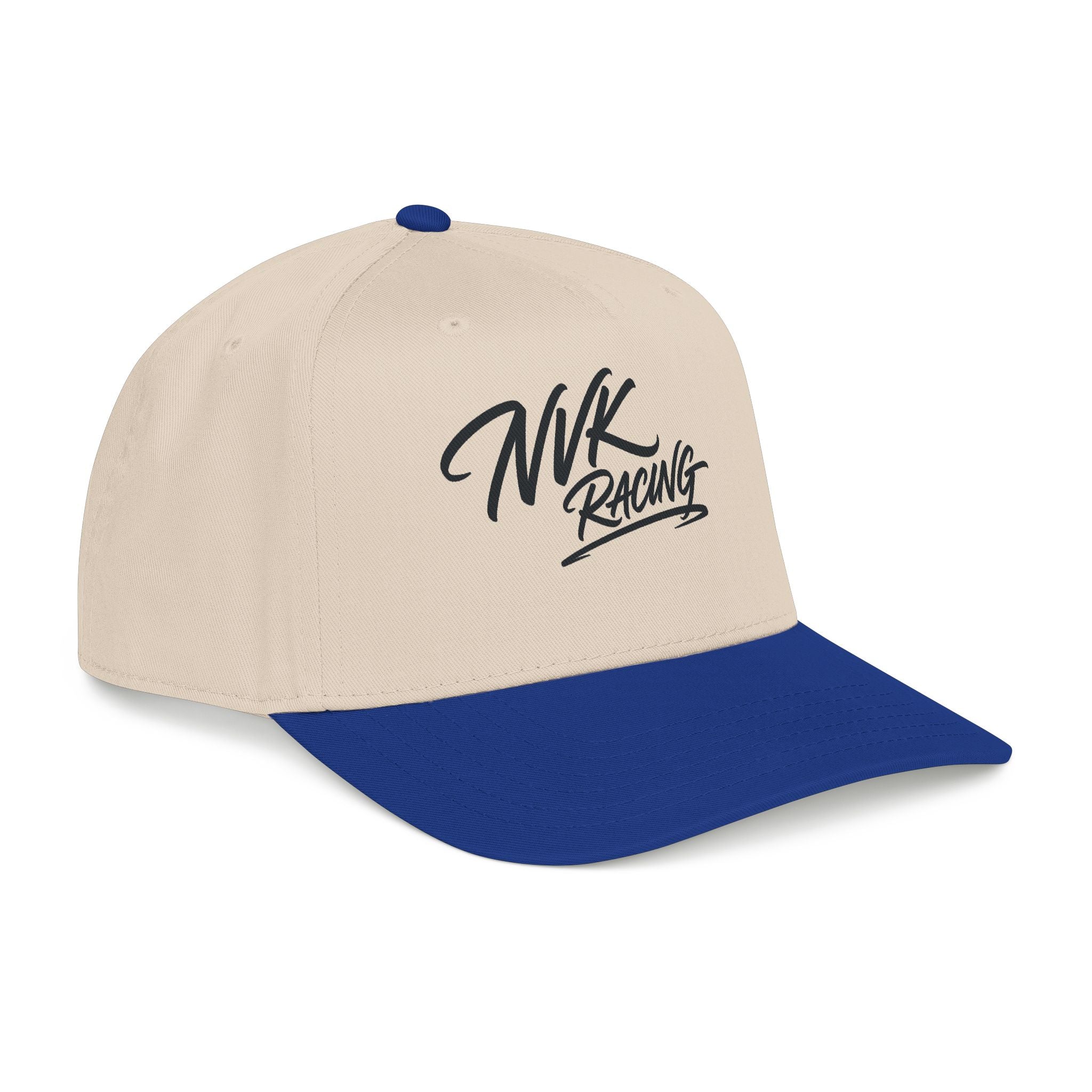 NVK RACING CAP™ — Mid Profile Embroidered Baseball Hat