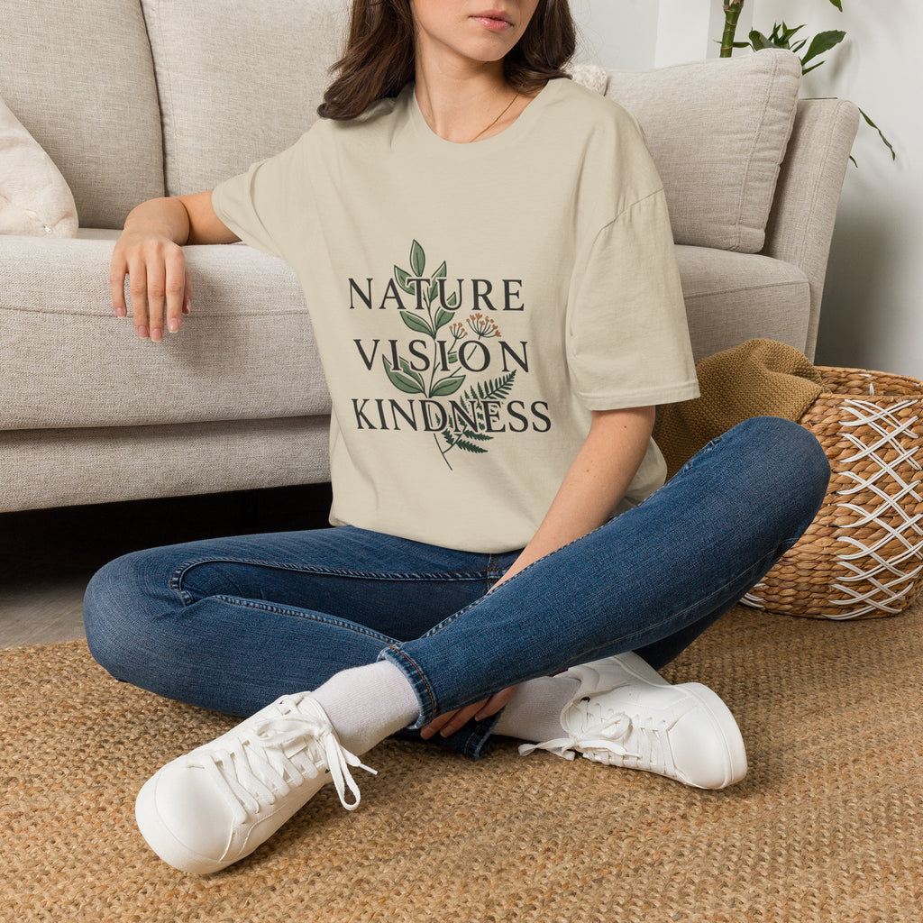 NVK NATURE VISION TEE™ — Botanical Graphic, Everyday Wear
