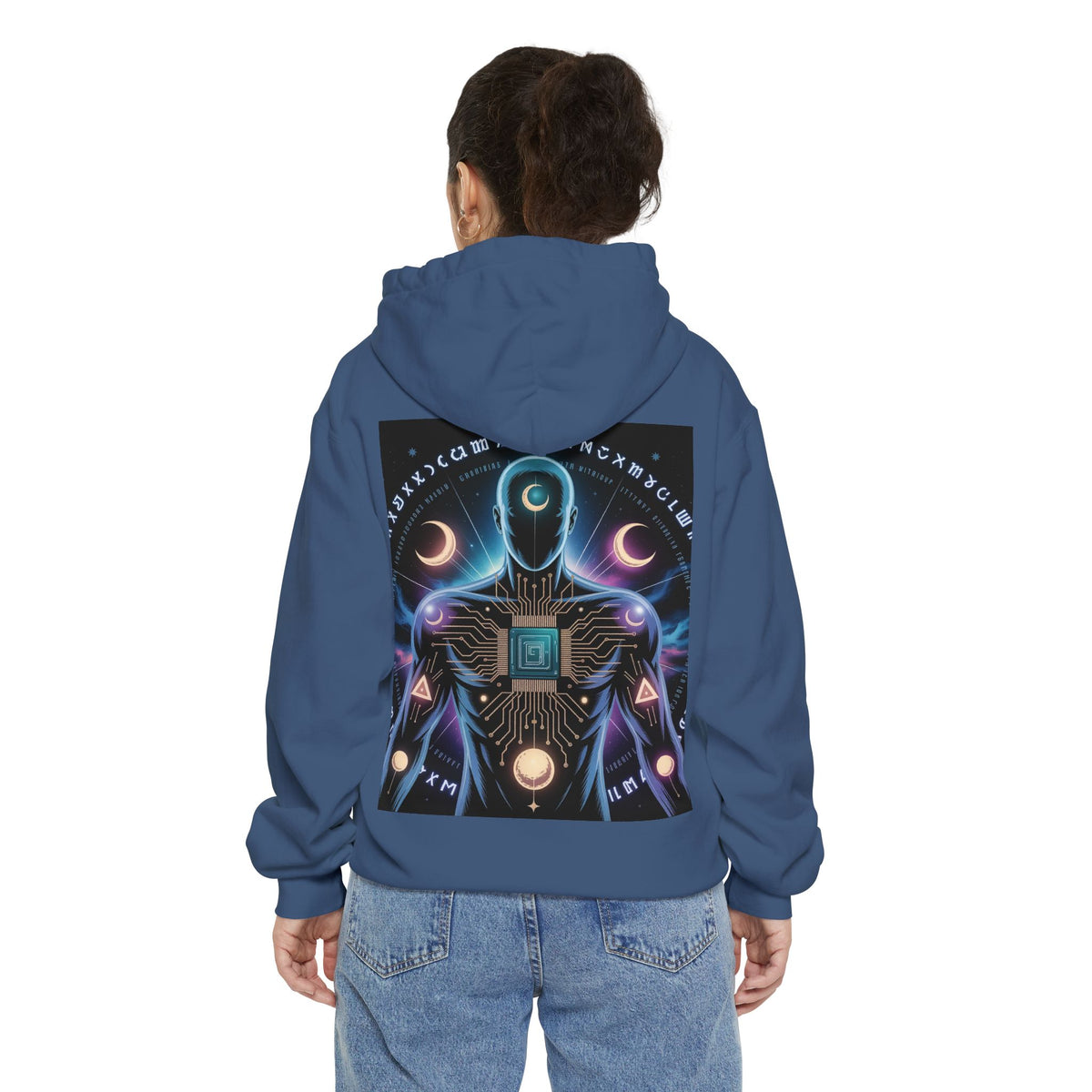 NVK AWAKE CIRCLE HOODIE™ — Minimalist Graphic Pullover